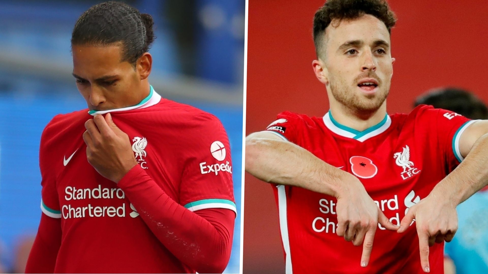 Virgil van Dijk Diogo Jota Liverpool