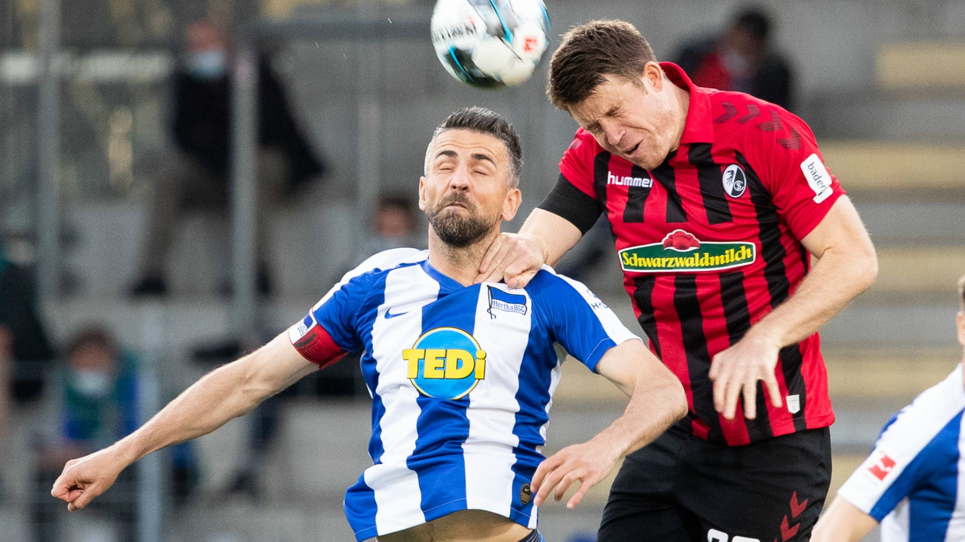 VEDAD IBISEVIC HERTHA BSC BERLIN DOMINIQUE HEINTZ FREIBURG GERMAN BUNDESLIGA 16062020