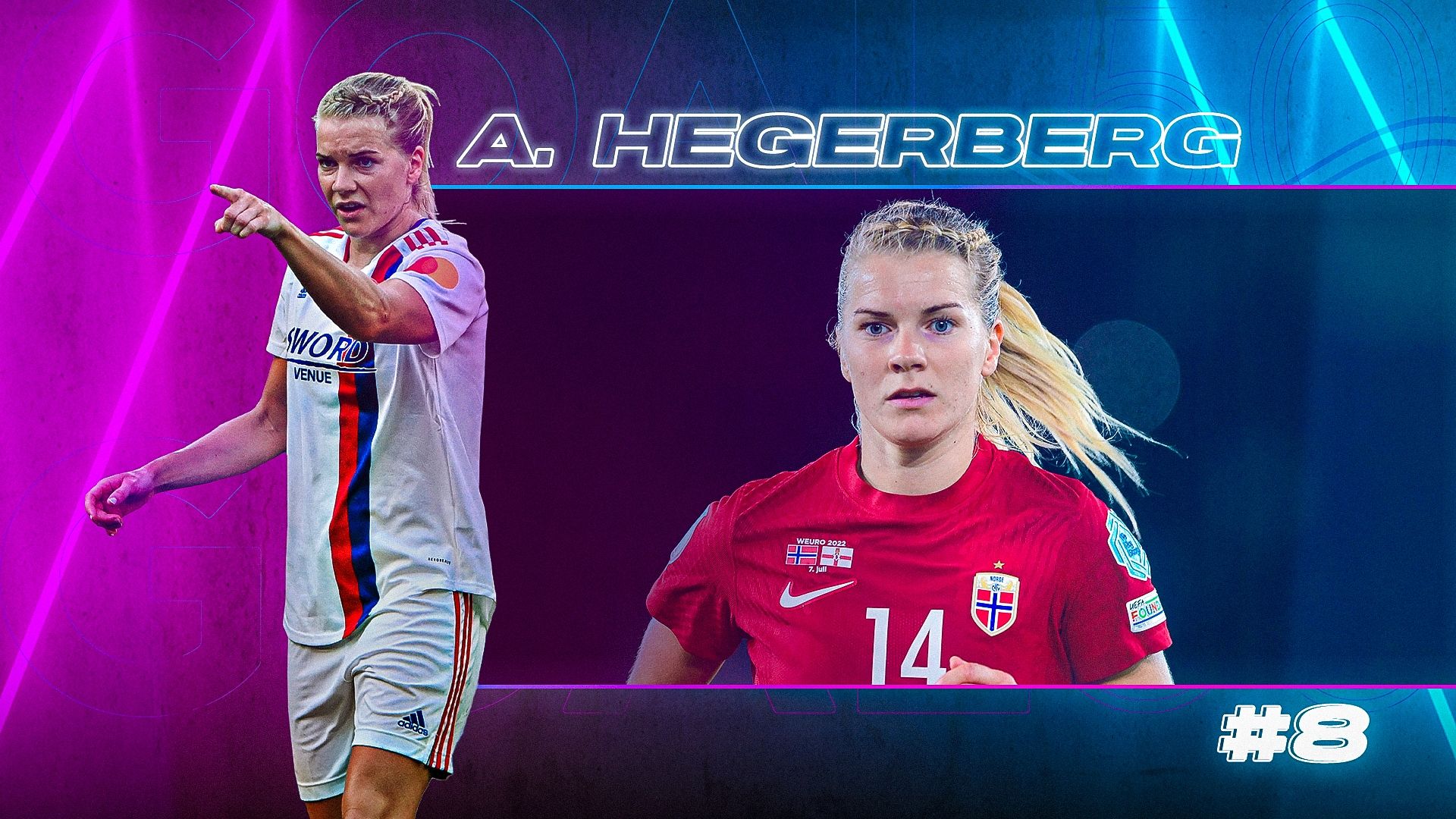 GOAL50 2022 Ada Hegerberg GFX Ranking