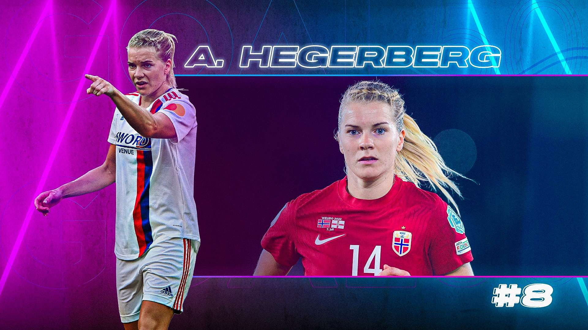 GOAL50 2022 Ada Hegerberg GFX Ranking