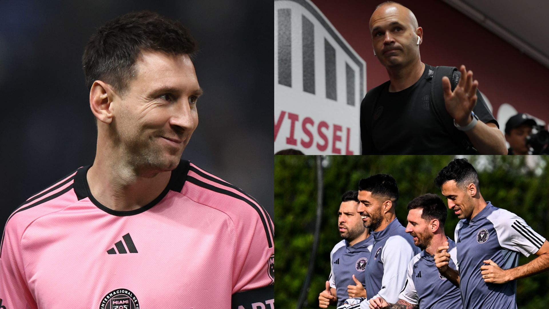 Messi Inter Miami Iniesta