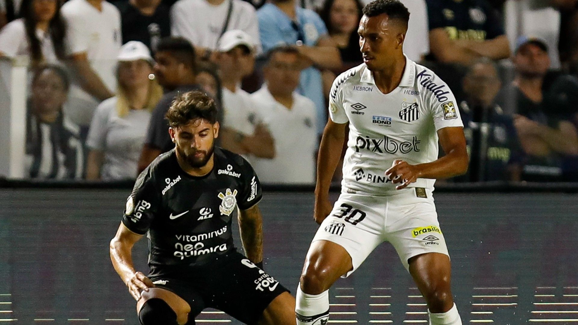 Lucas Braga Yuri Alberto Santos Corinthians Brasileirão 22 10 2022