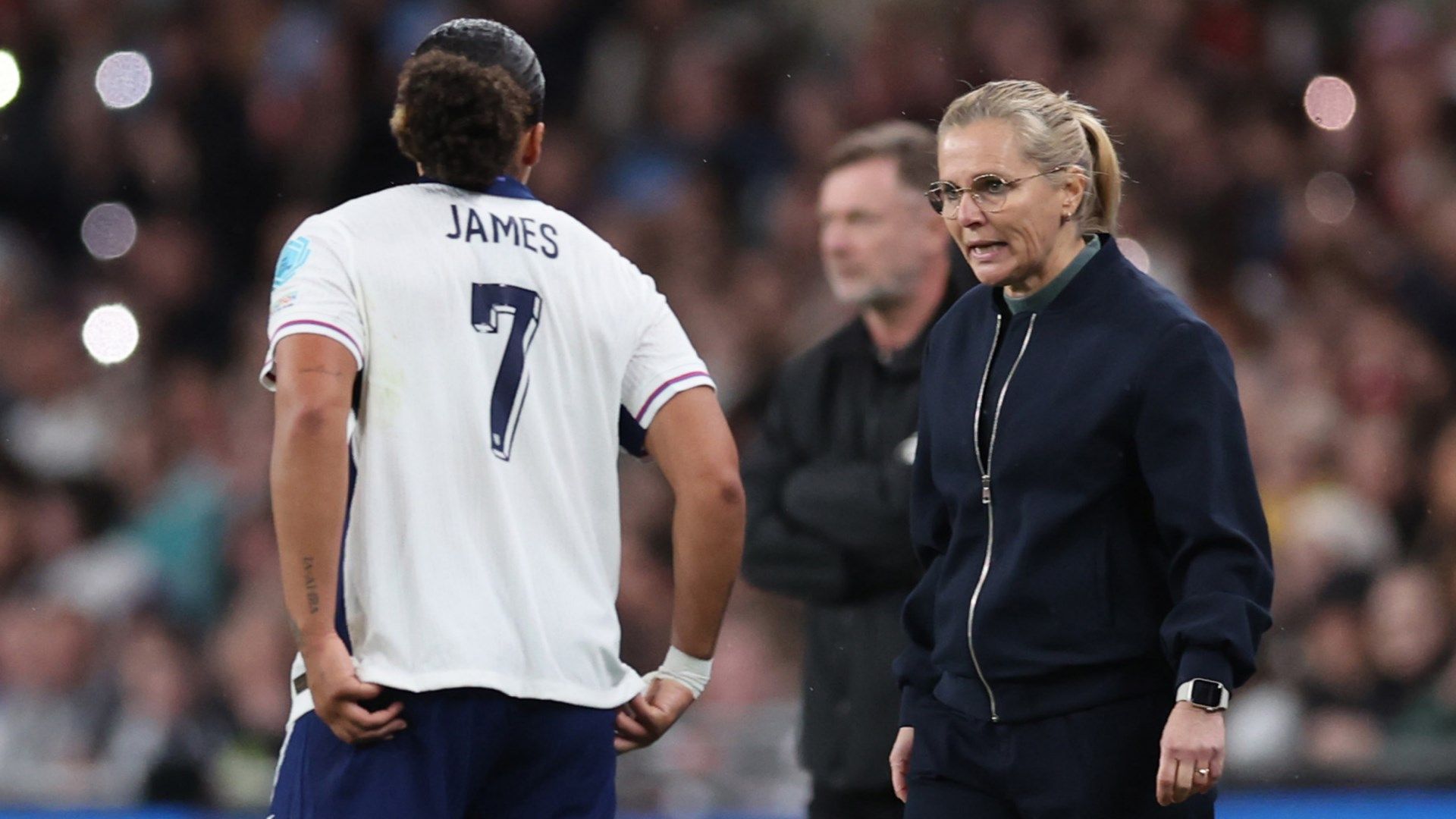 Lauren James Sarina Wiegman England Women 2025