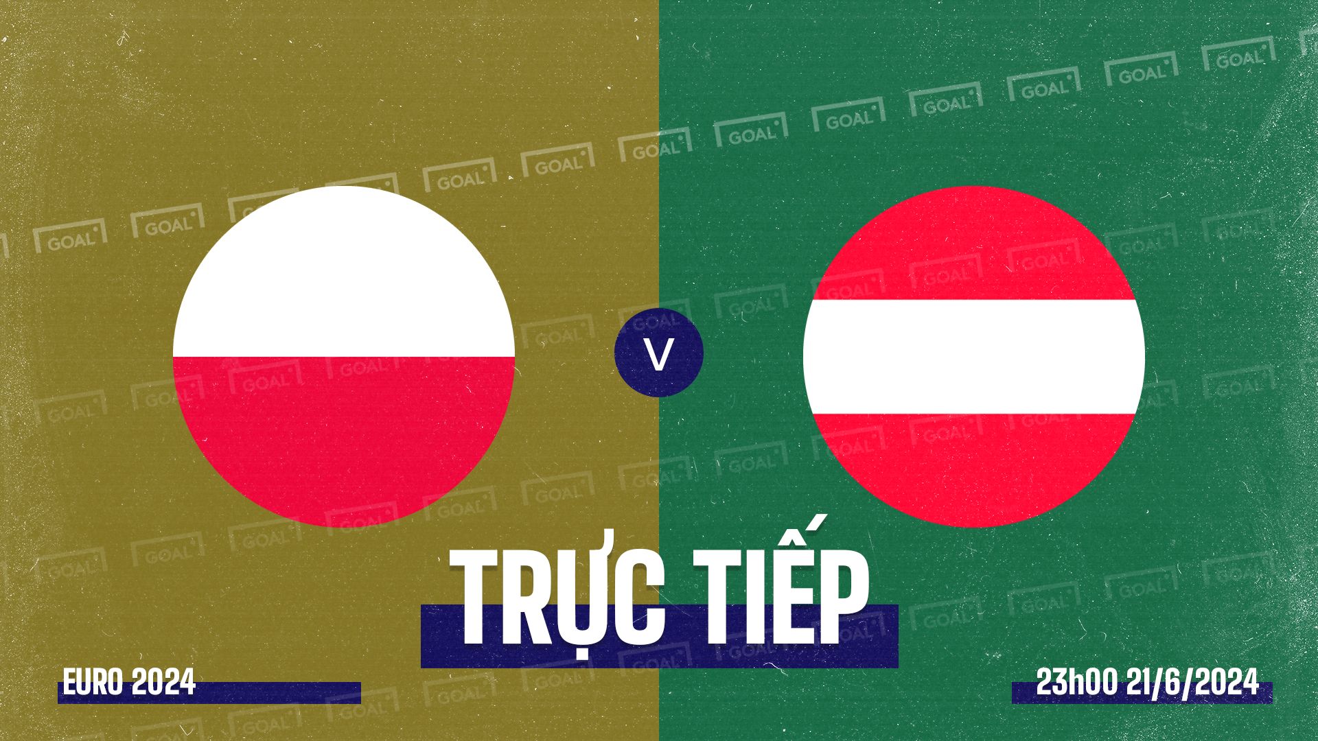 Poland vs Austria EURO 2024 GFX
