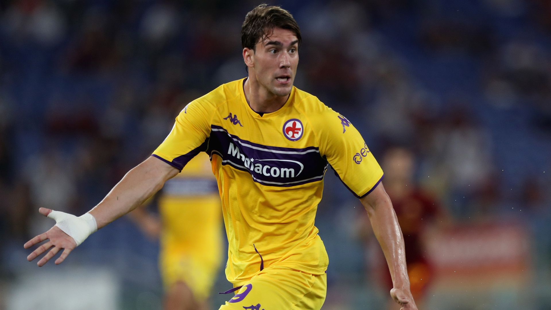 Dusan Vlahovic Roma Fiorentina