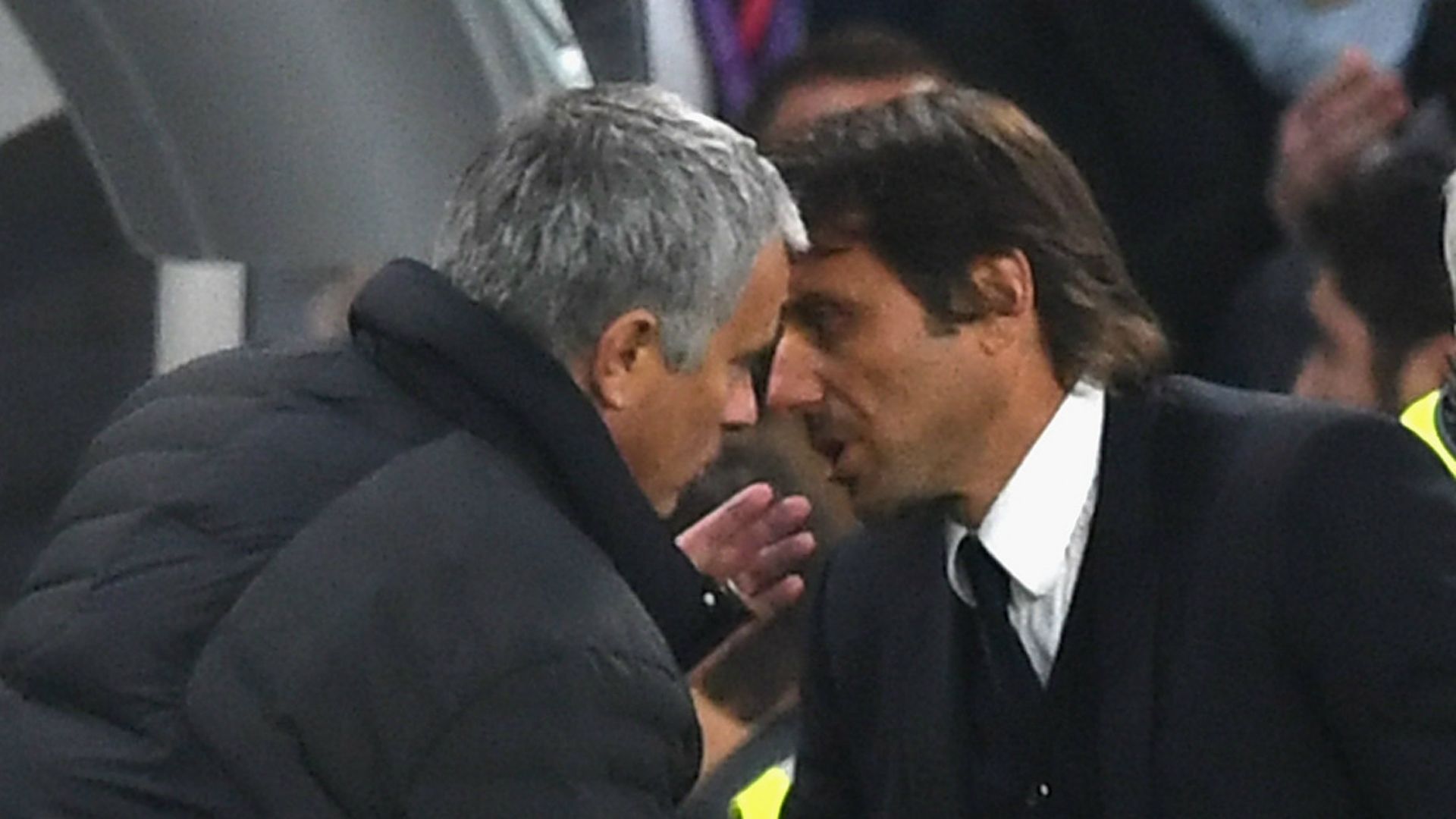 Jose Mourinho and Antonio Conte