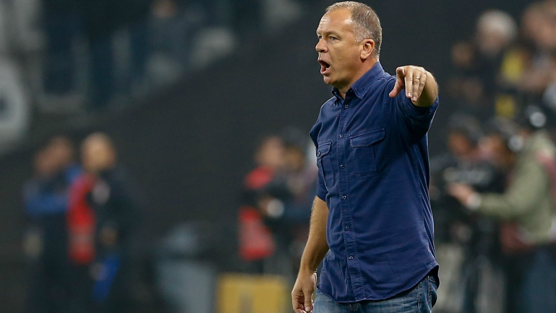 Mano Menezes Corinthians Cruzeiro Copa do Brasil 28092016