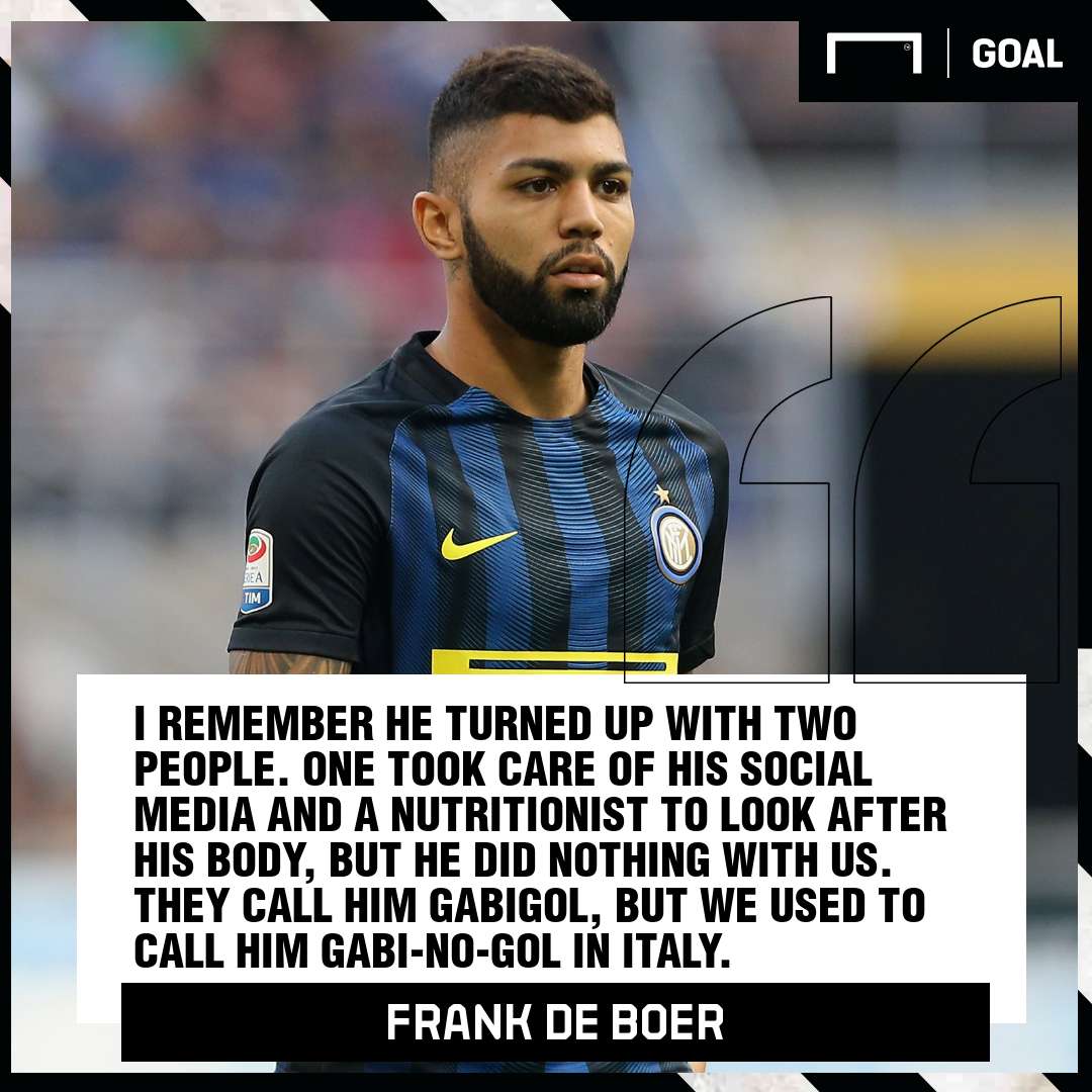 Gabigol Frank de Boer Inter PS