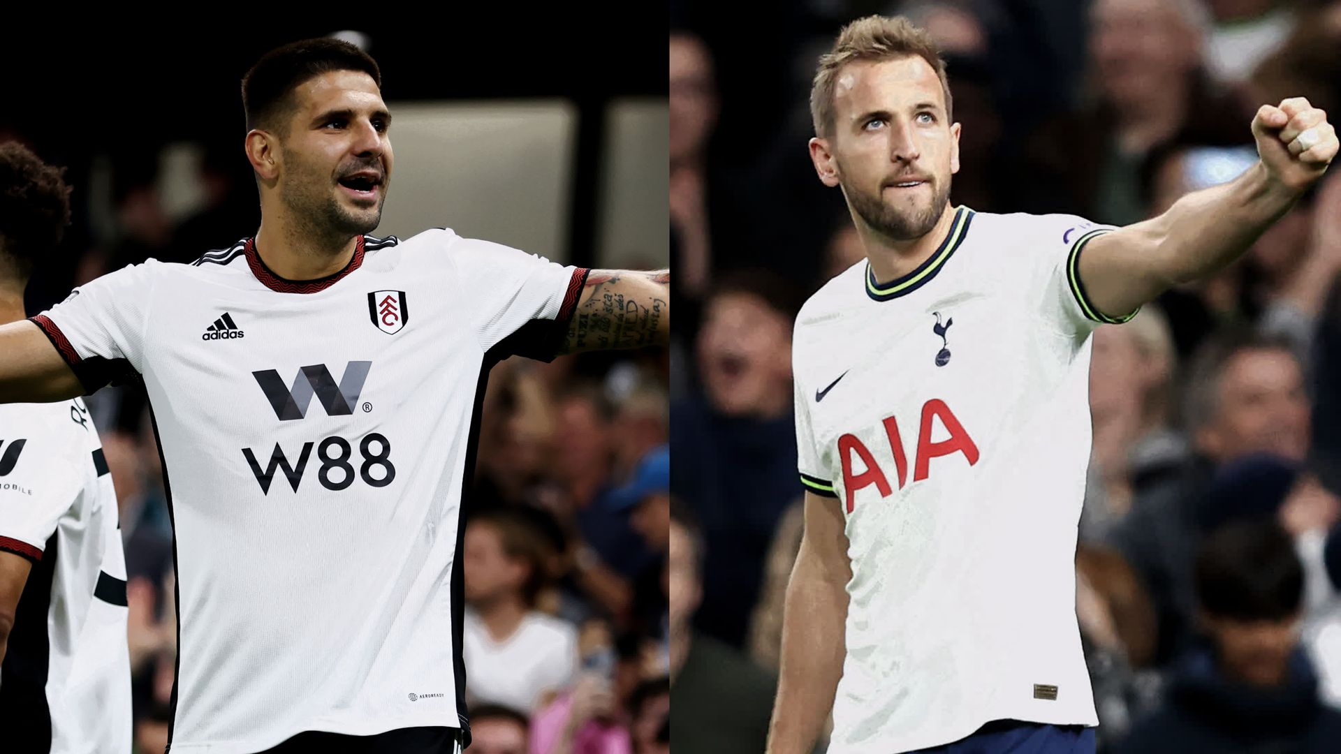 Fulham Mitrovic Tottenham Kane Premier League Derby
