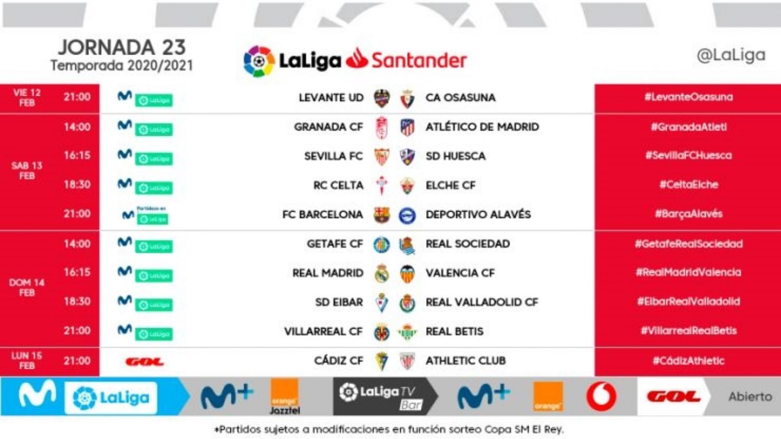 Jornada 23