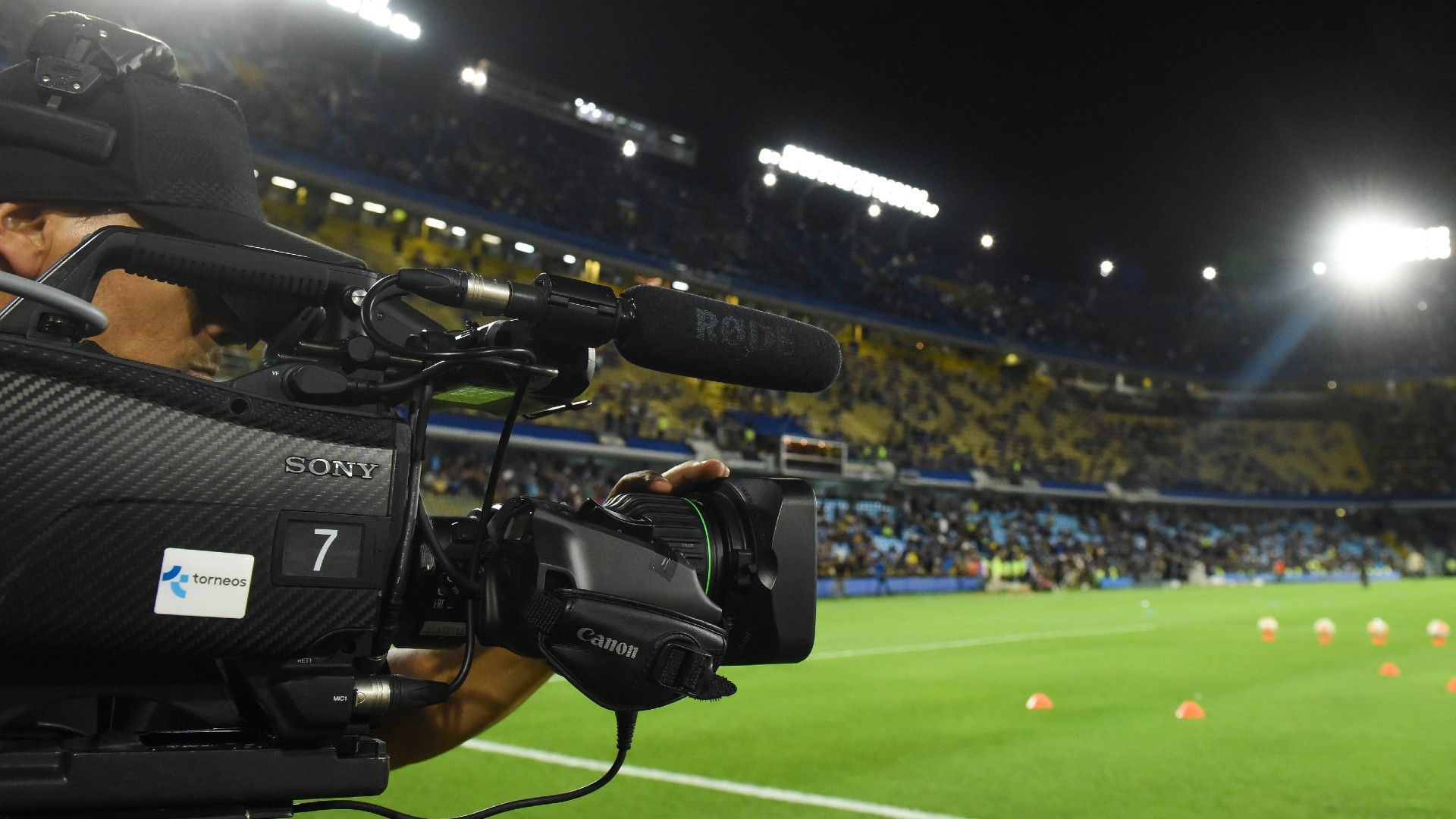 Camara TV Boca Superliga La Bombonera 2020