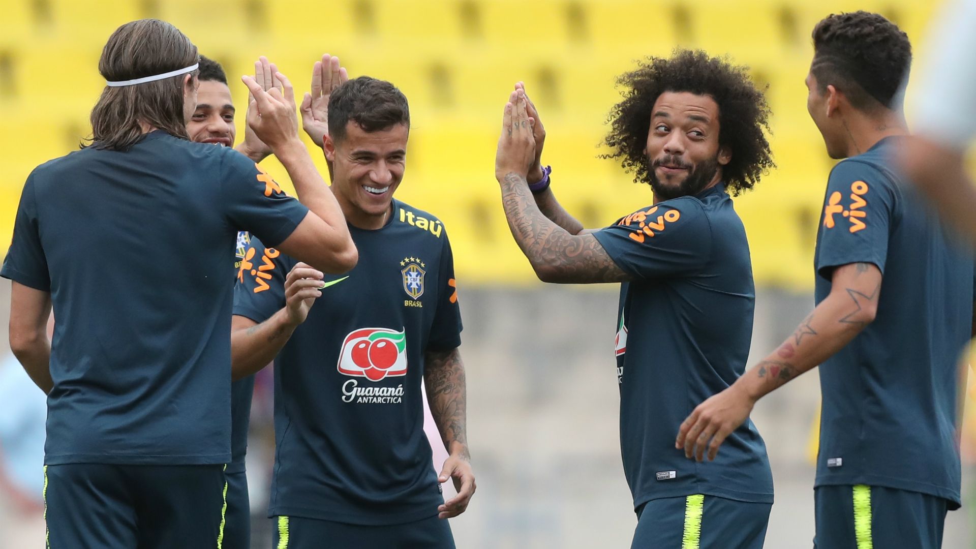 Marcelo Coutinho Filipe Luís I Brasil I Copa do Mundo I 04 07 18