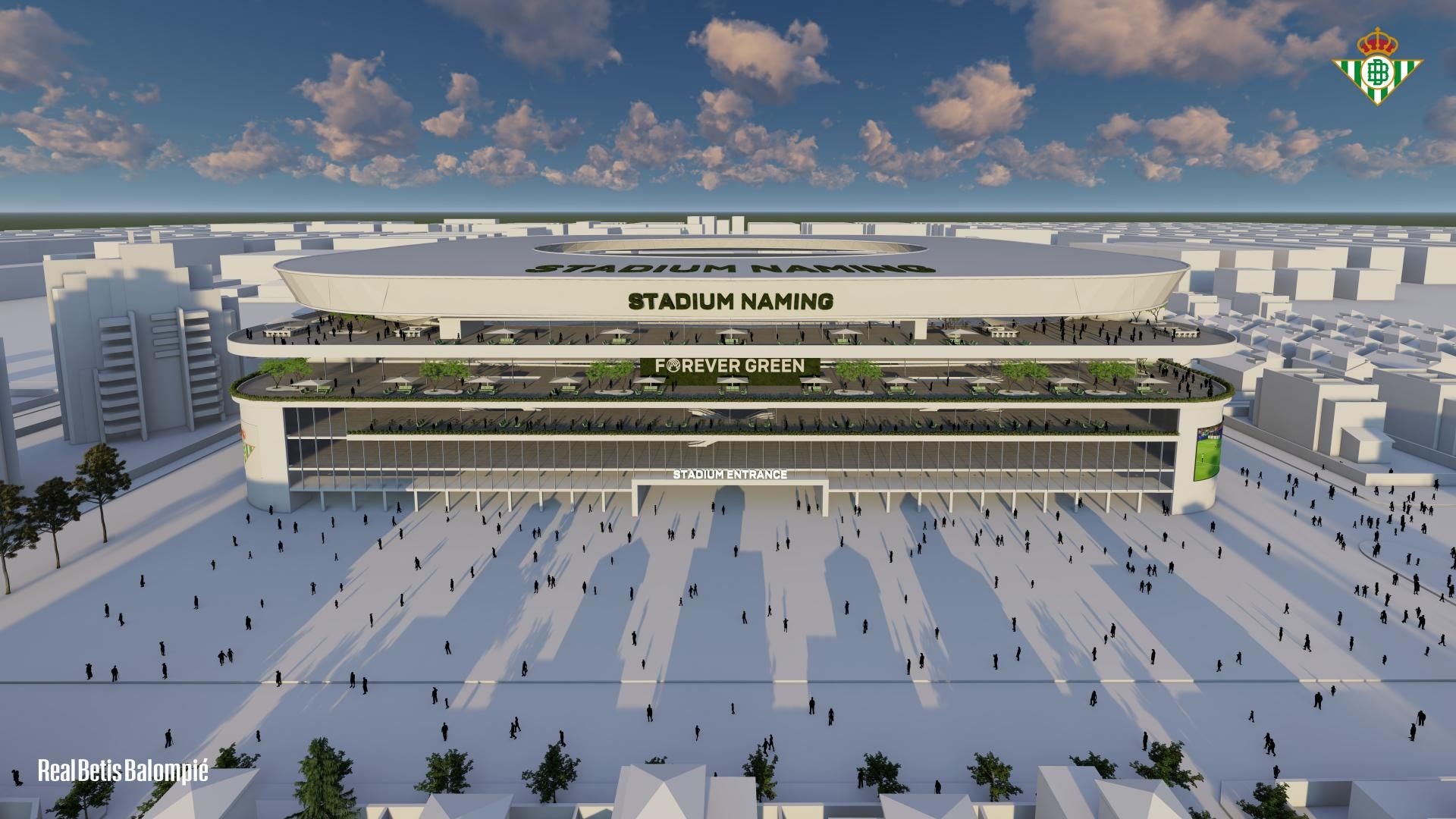 Benito Villamarín Betis recreación