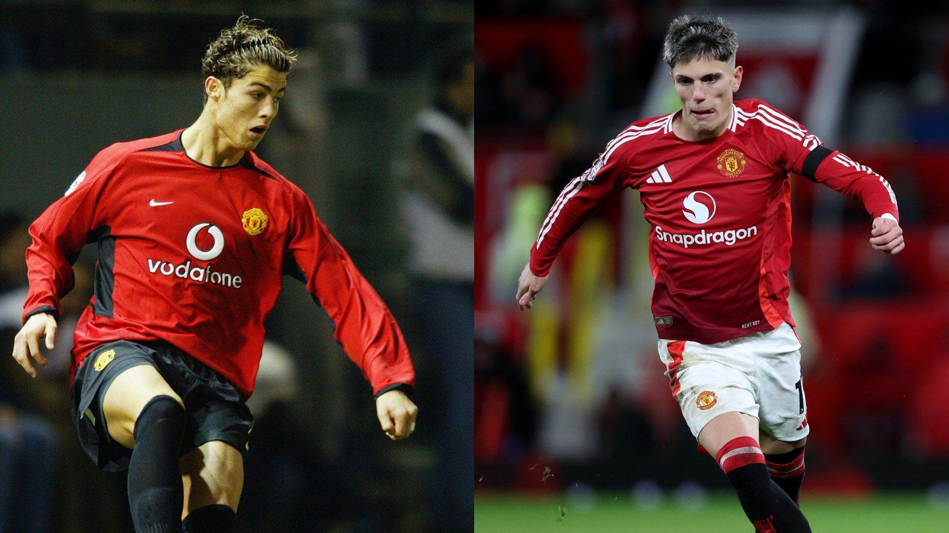 Cristiano Ronaldo Alejandro Garnacho