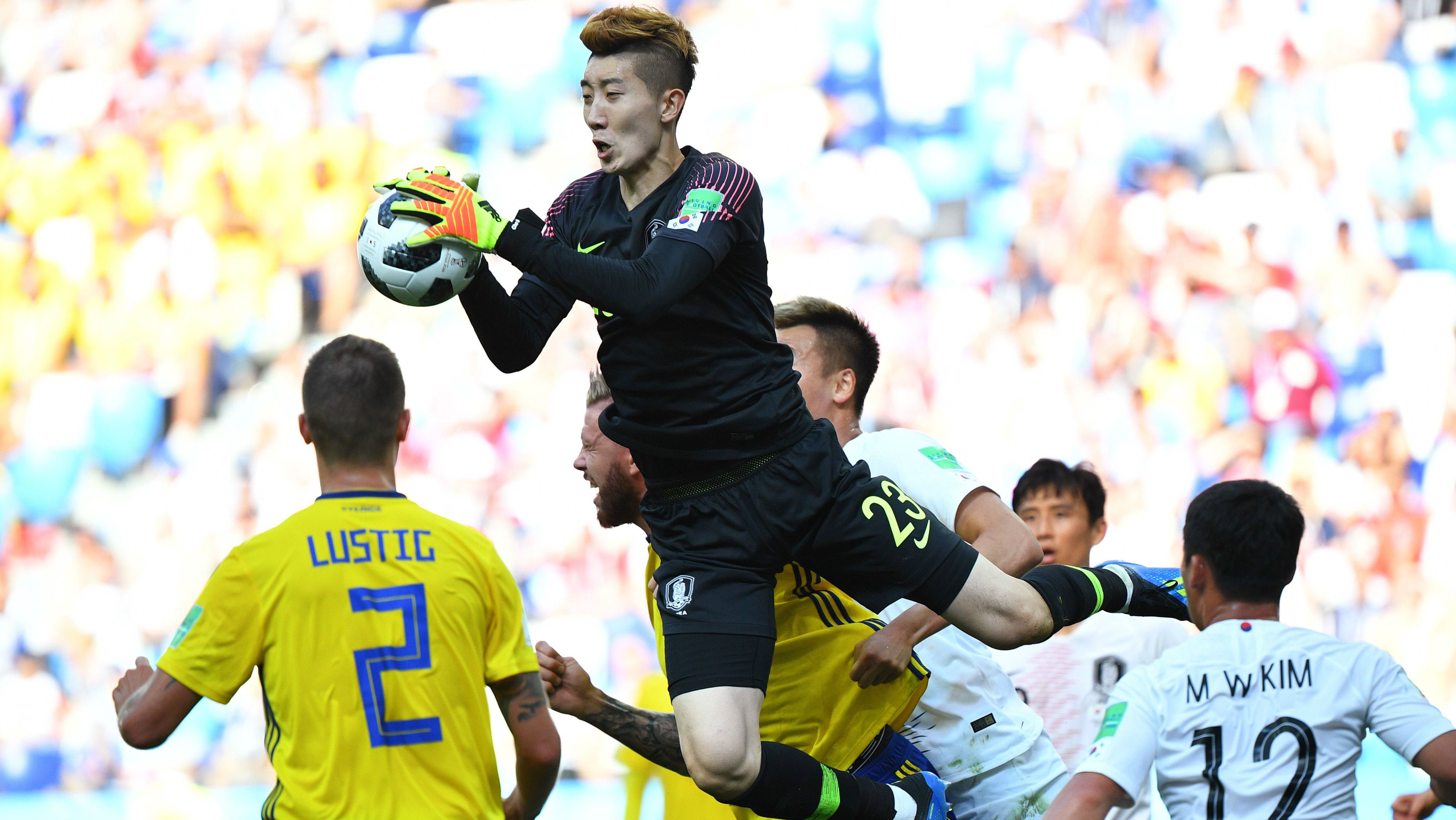 Cho Hyun-woo - Suécia x Coreia do Sul