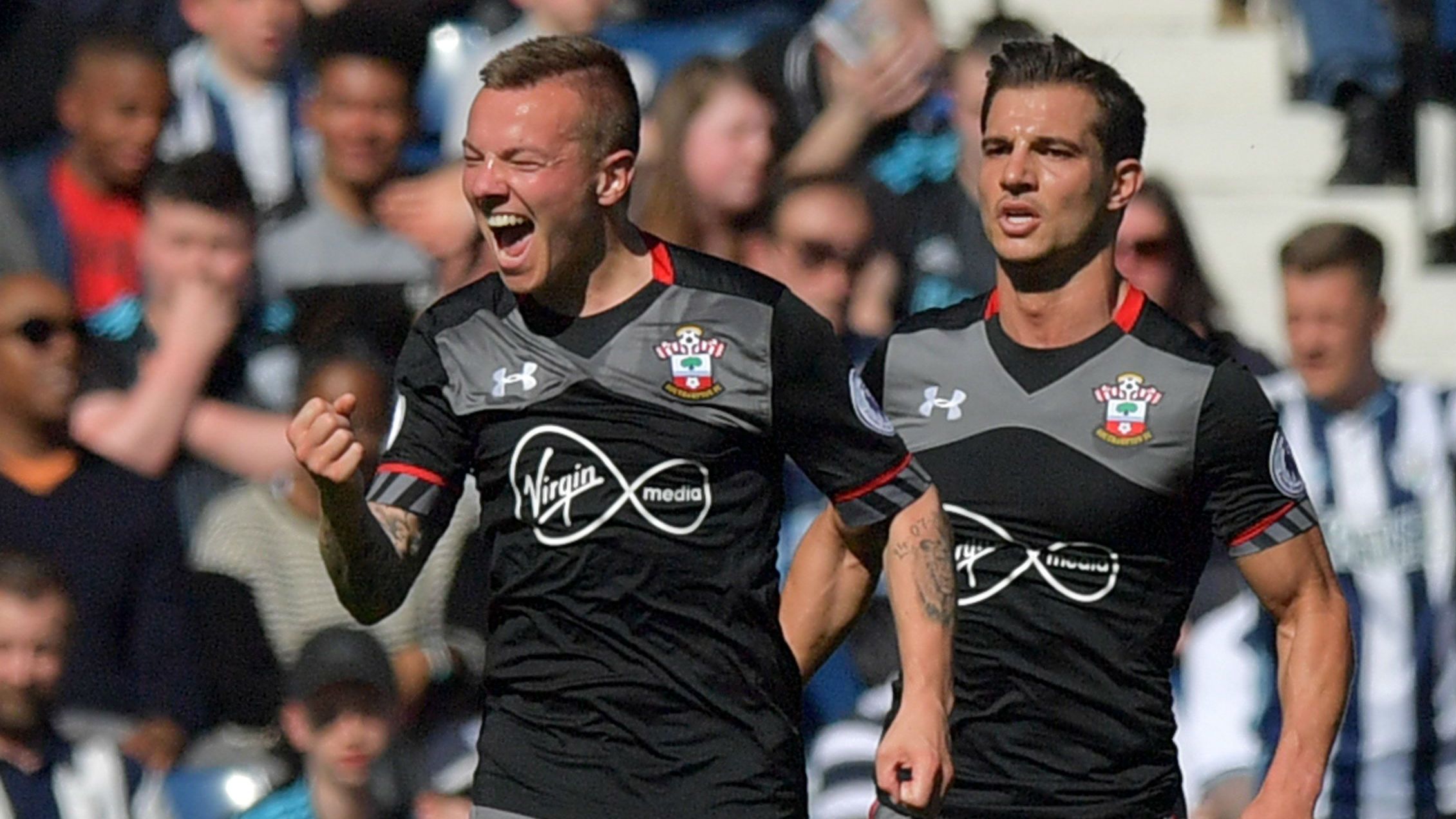 Jordie Clasie, WBA - Southampton, 08042017