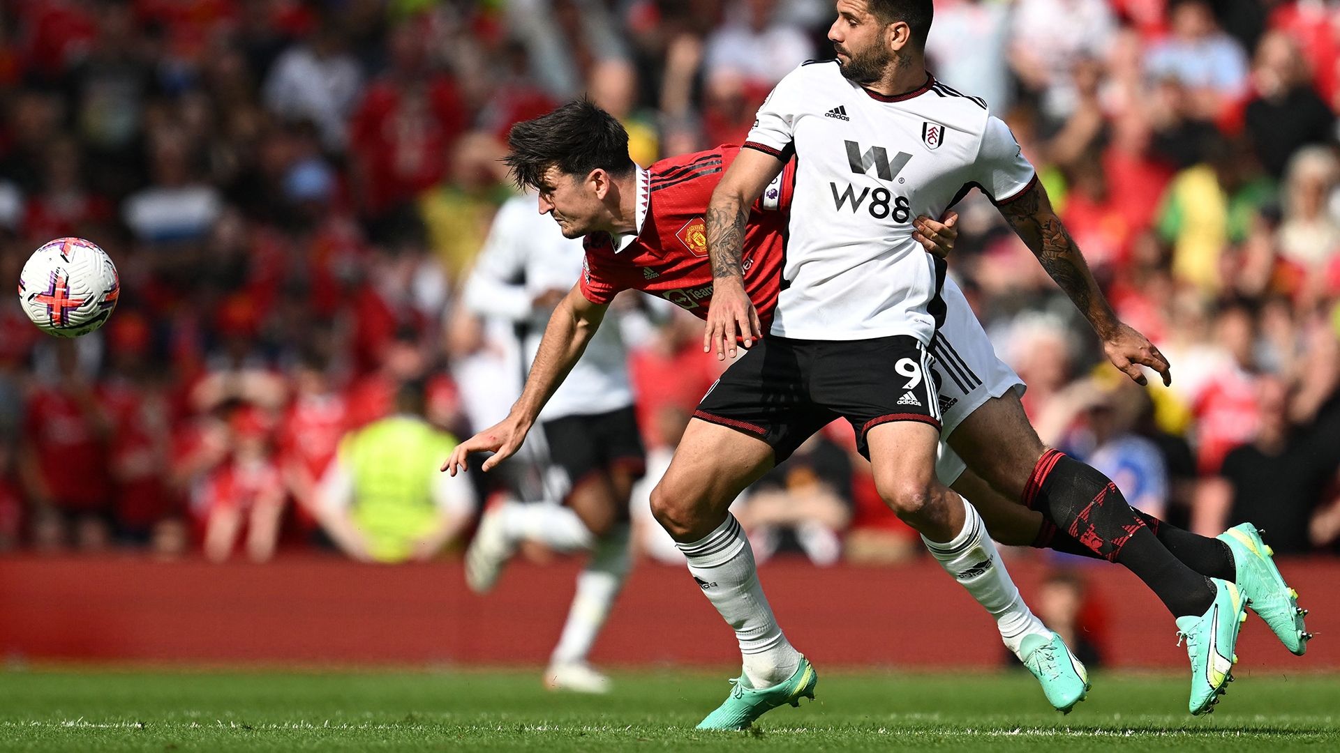 Harry Maguire Manchester United Fulham Premier League 2022-23