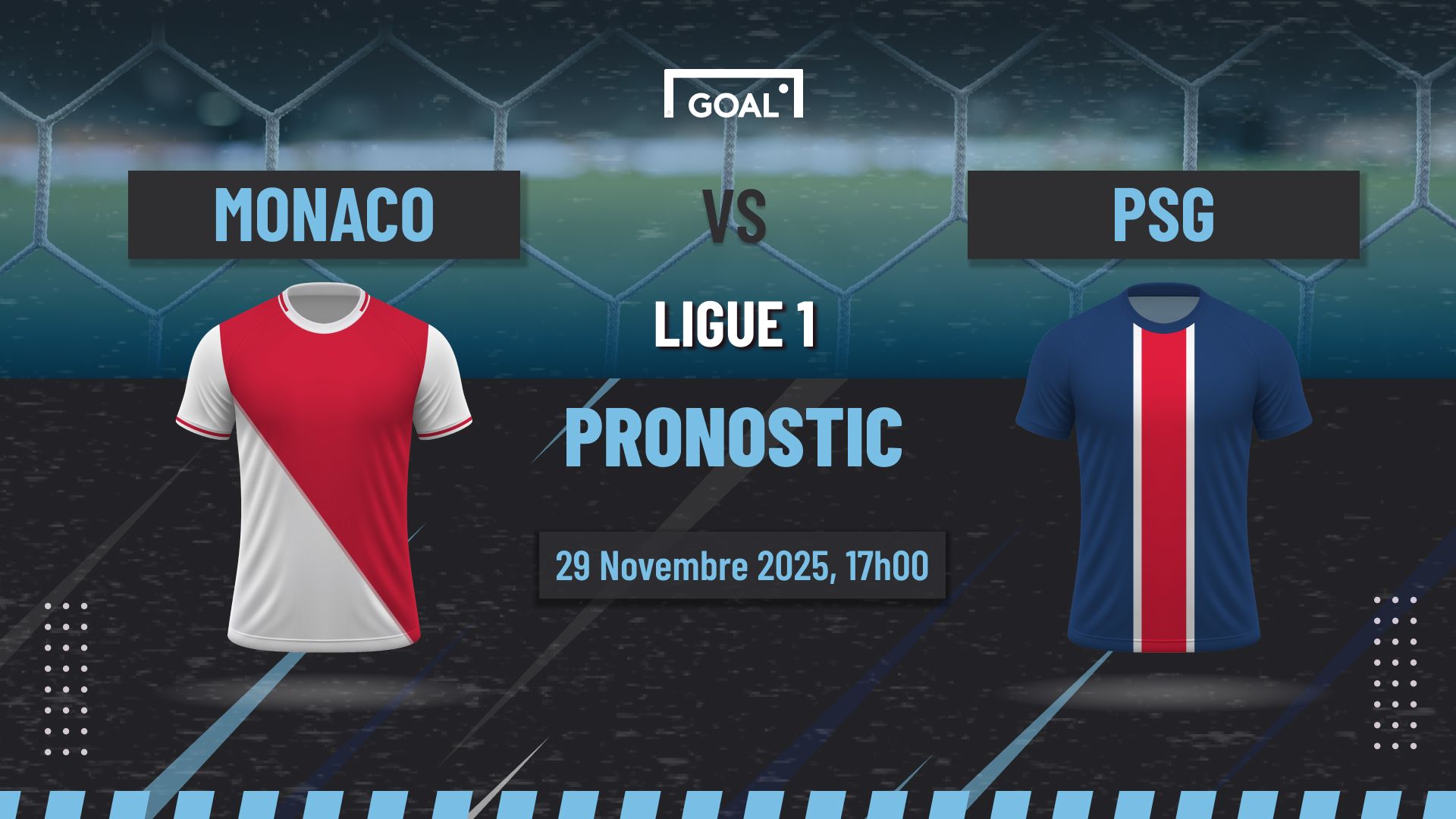 Pronostic Monaco vs PSG