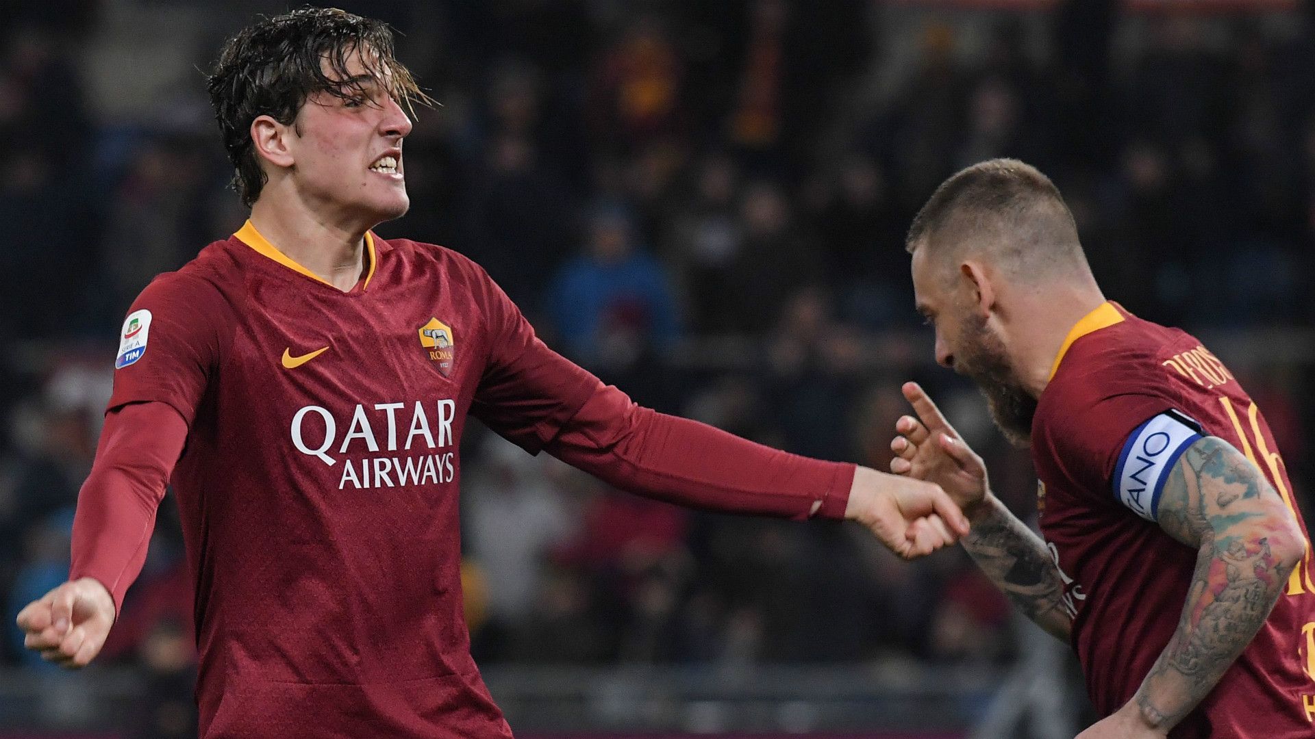 Zaniolo De Rossi Roma