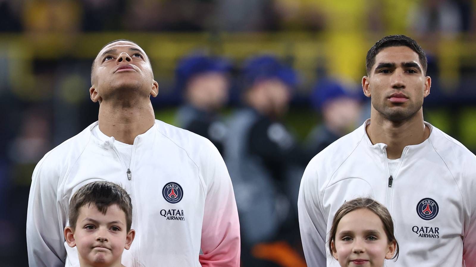 Kylian Mbappe & Achraf Hakimi