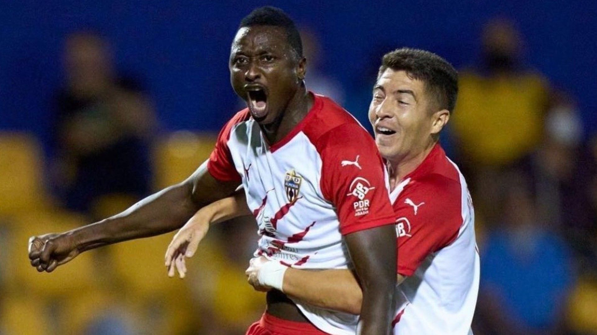 Umar Sadiq of Nigeria and Almeria.