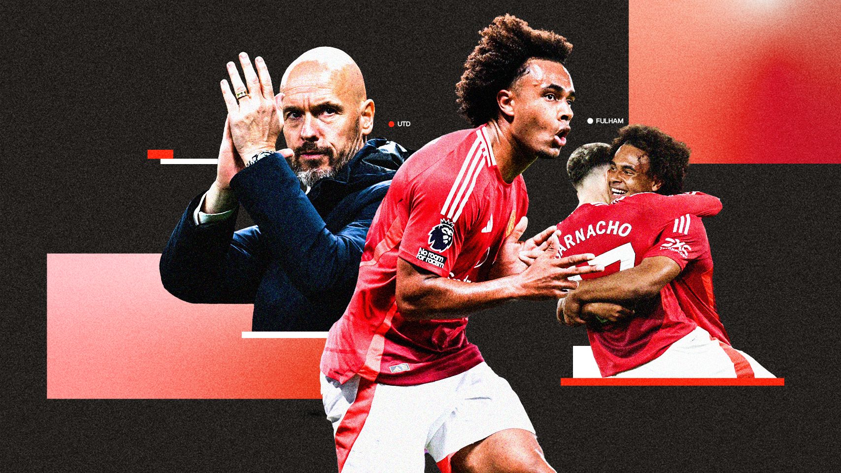 Joshua Zirkzee Man Utd HIC 2:1