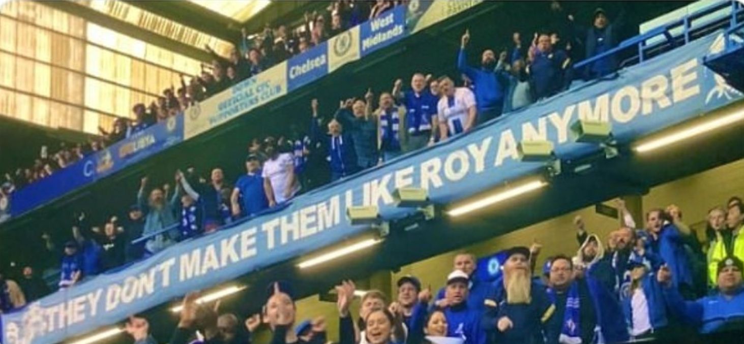 Ted Lasso Chelsea banner Roy Kent