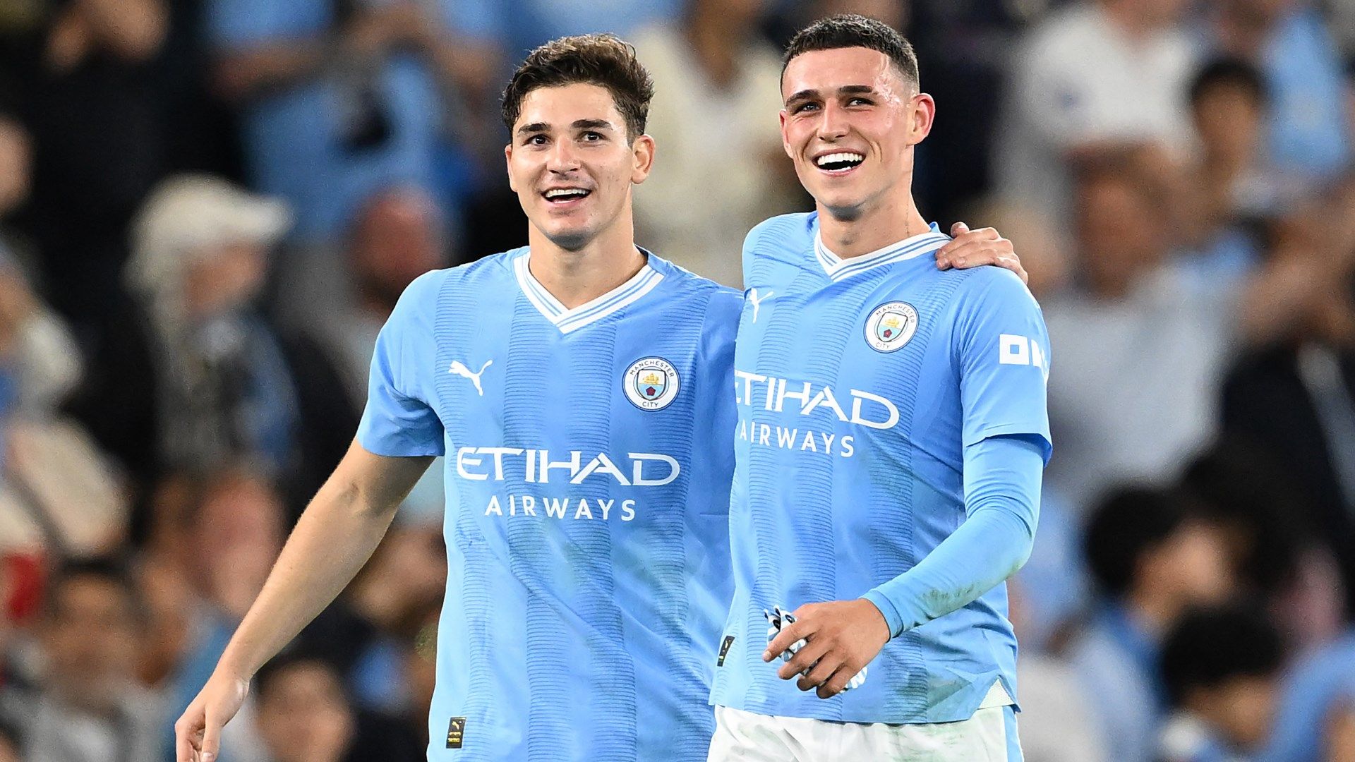 Phil Foden Julian Alvarez
