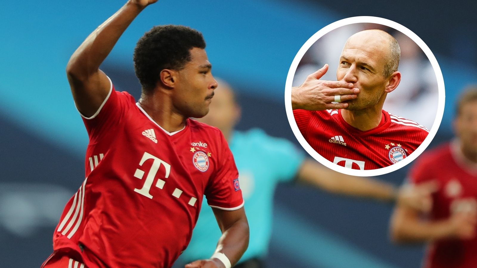 Serge Gnabry Arjen Robben Bayern Munich GFX