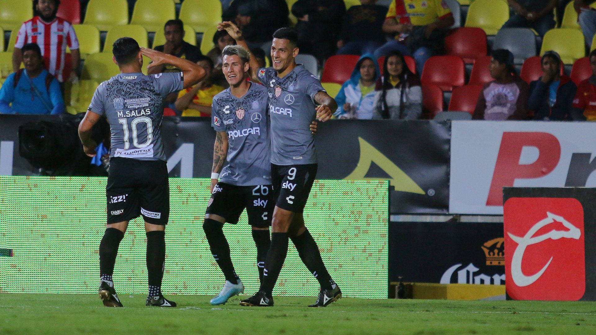 Mauro Quiroga Maxi Salas Morelia vs Necaxa