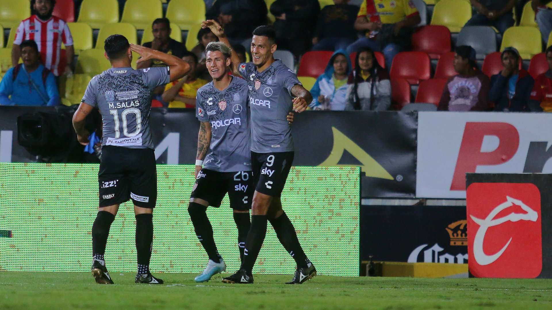 Mauro Quiroga Maxi Salas Morelia vs Necaxa