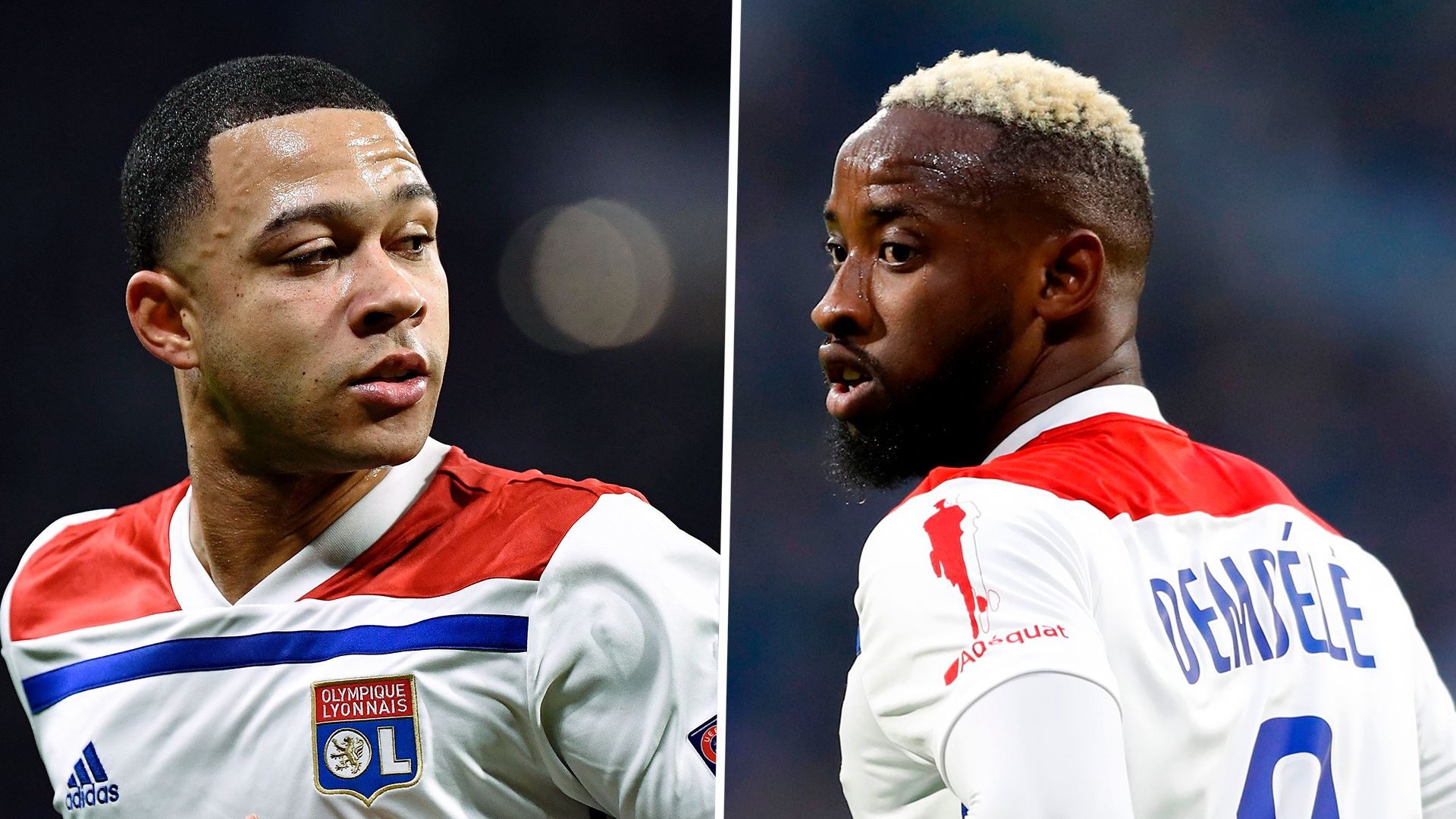 Memphis Depay Moussa Dembele Lyon