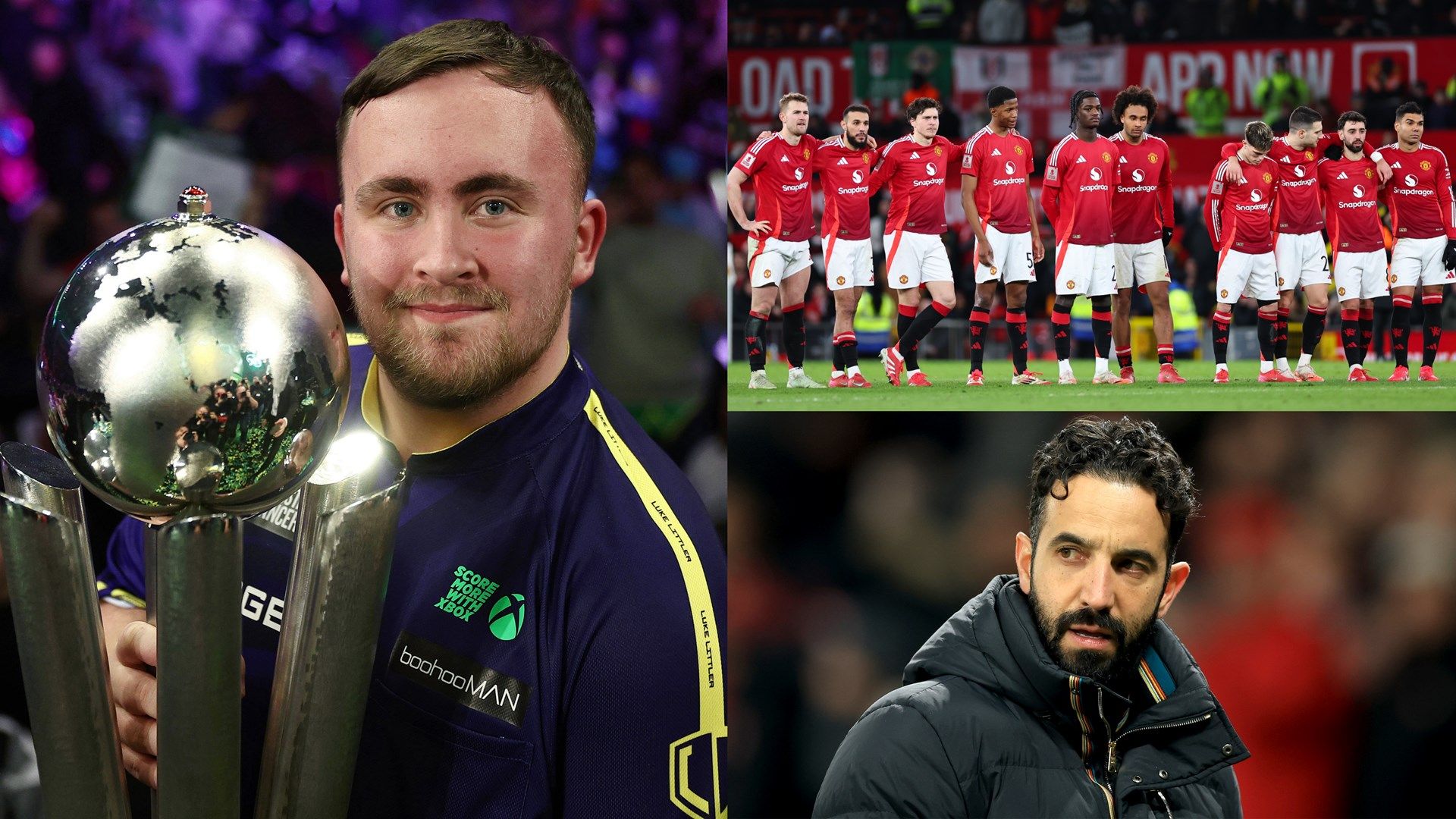 Luke Littler Manchester United