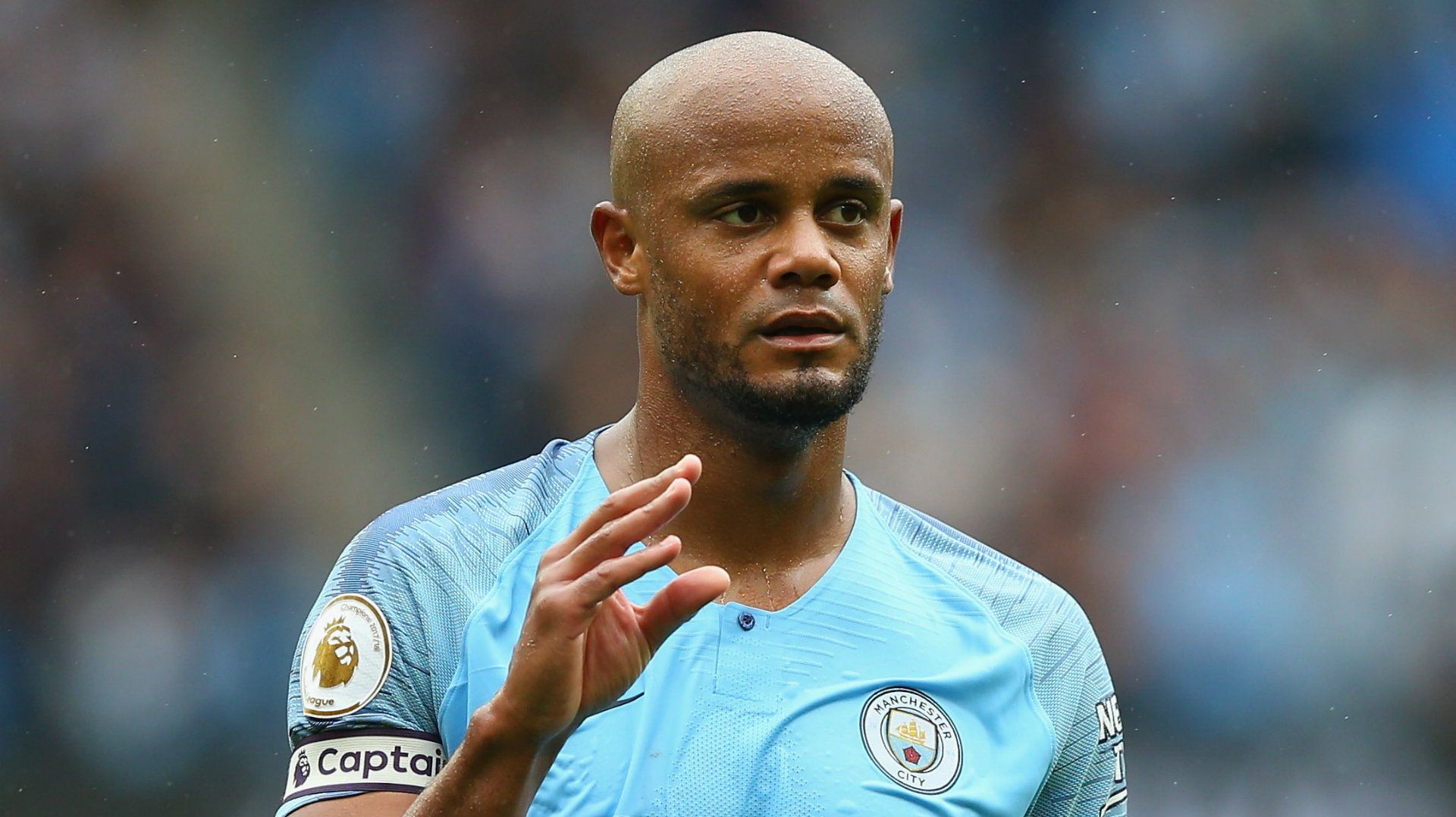 Vincent Kompany Manchester City 2018-19
