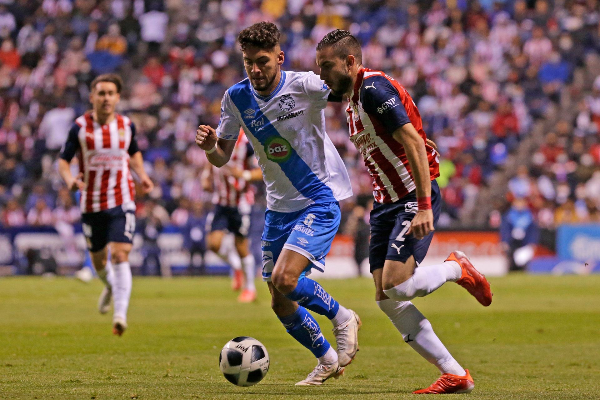 Javier Salas Alejandro Mayorga Puebla Chivas Repechaje Apertura 2021