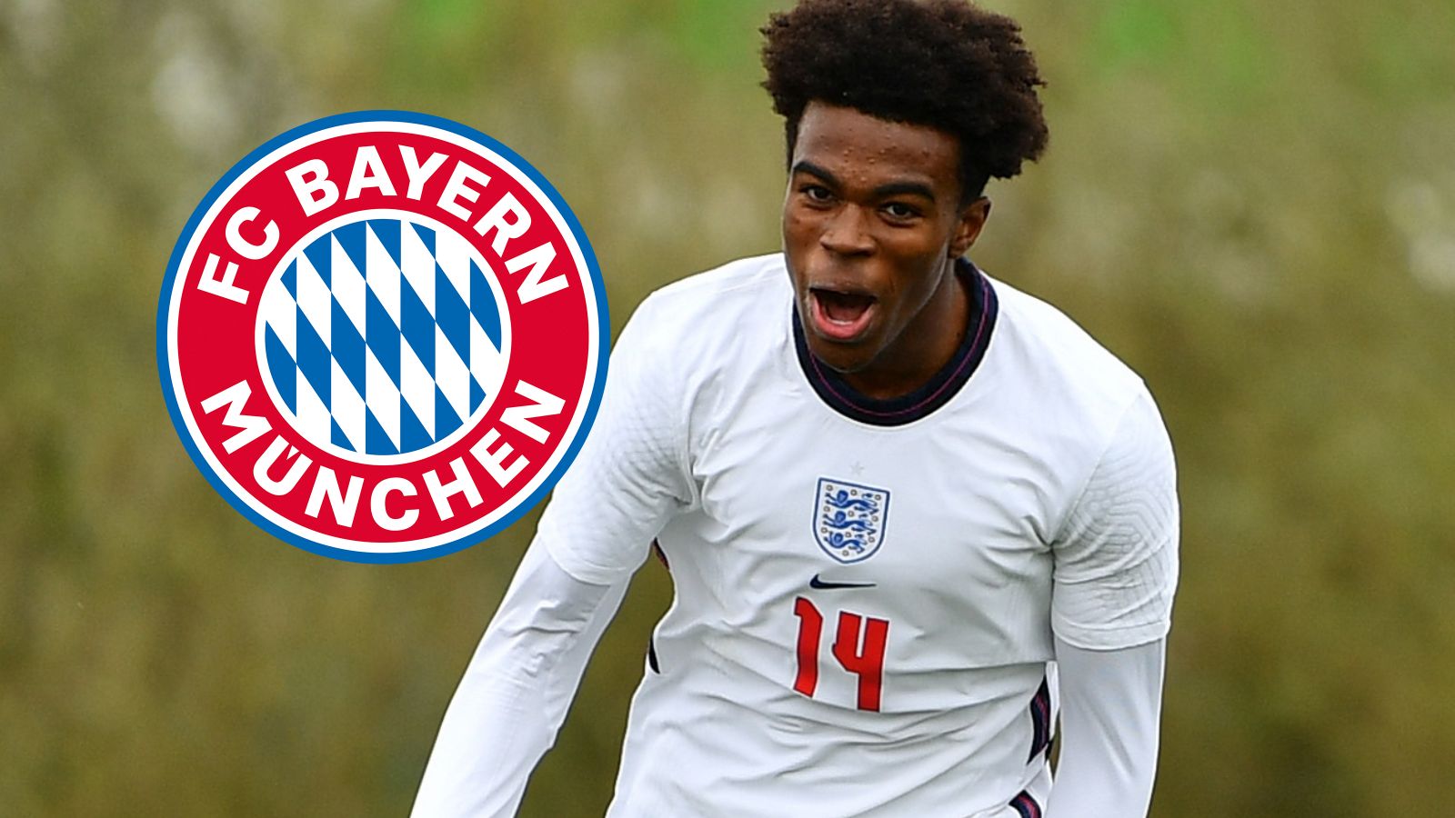 Carney Chukwuemeka Aston Villa FC Bayern München gfx