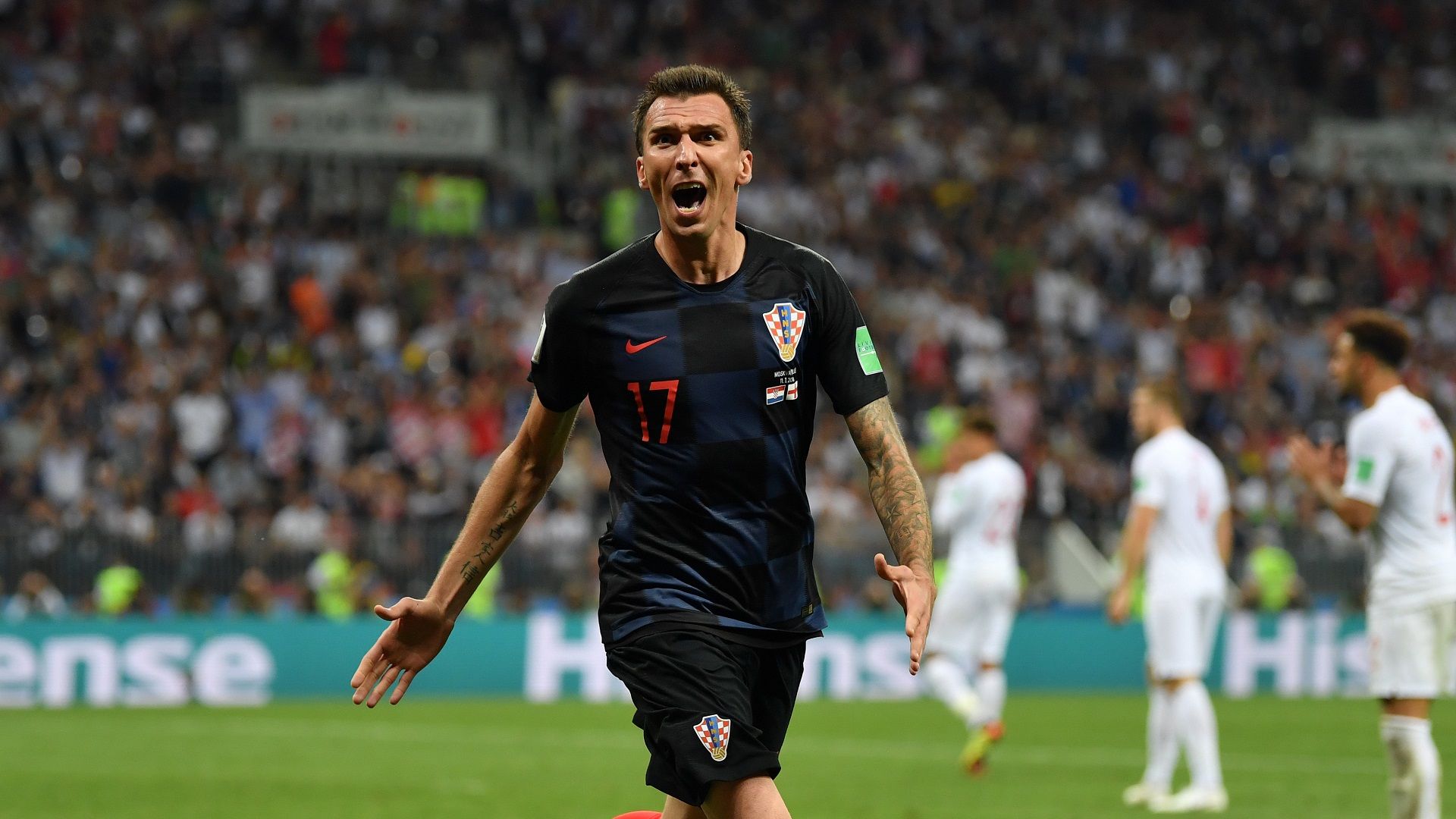 Mario Mandzukic Croatia England 11072018