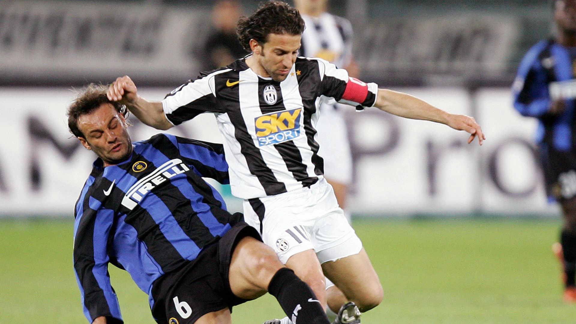 Cristiano Zanetti Alessandro Del Piero Juventus Inter Serie A 20/04/2005