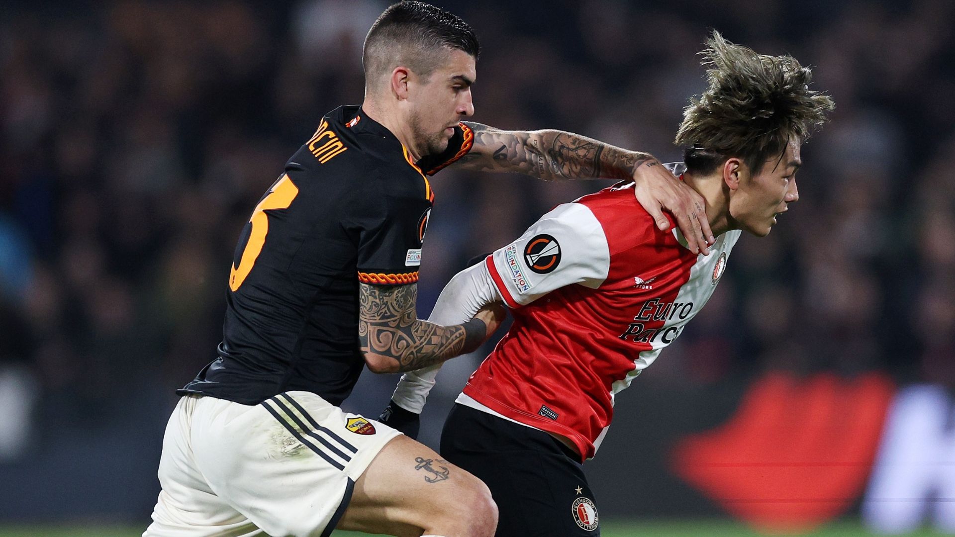 Mancini Feyenoord Roma