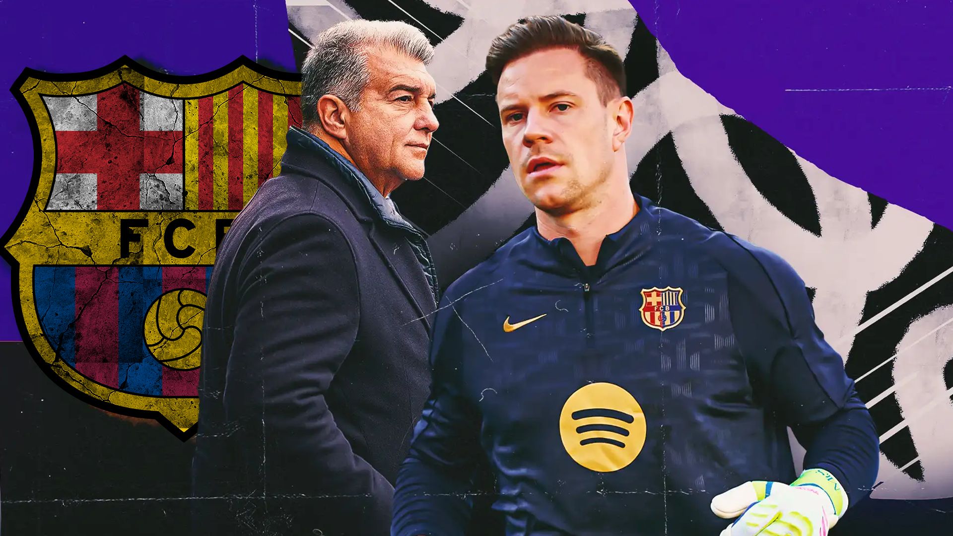 Ter Stegen und Laporta