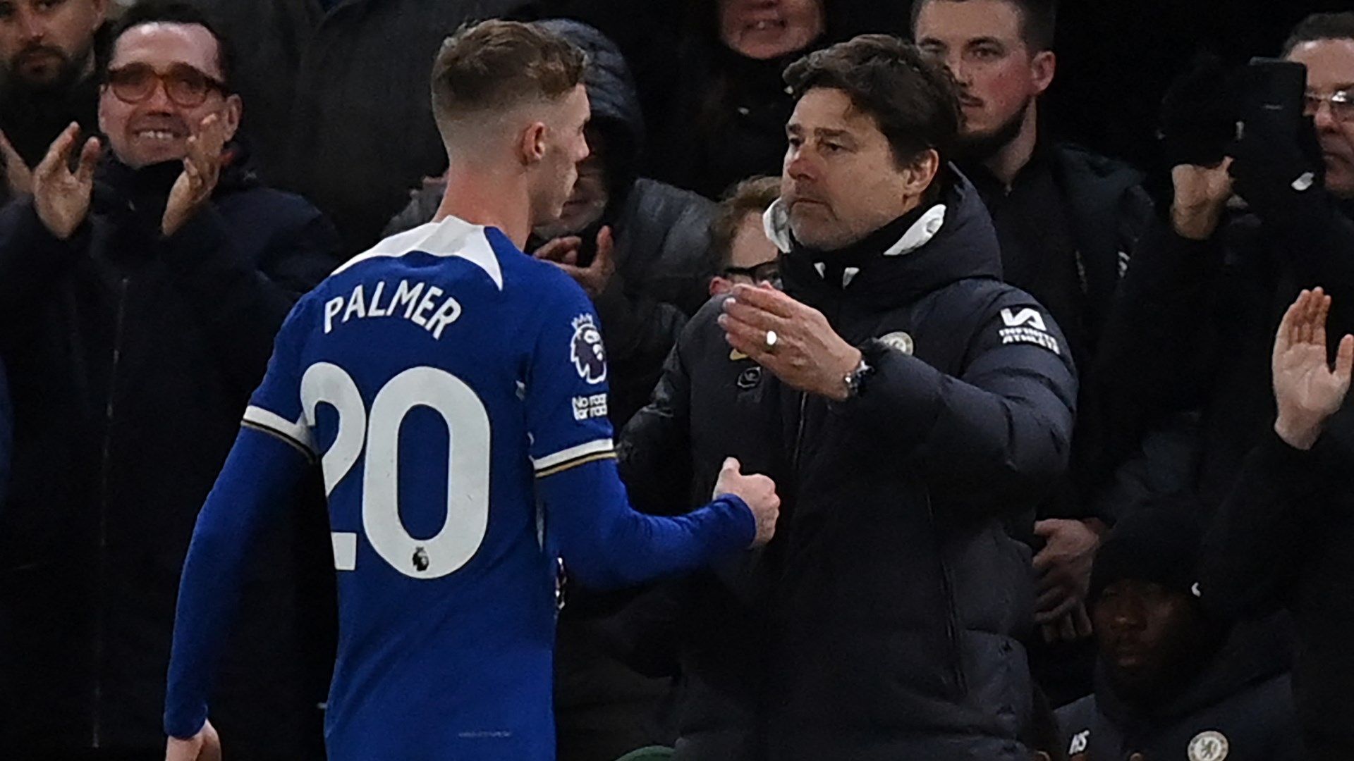 Cole Palmer Mauricio Pochettino 2023-24 Chelsea