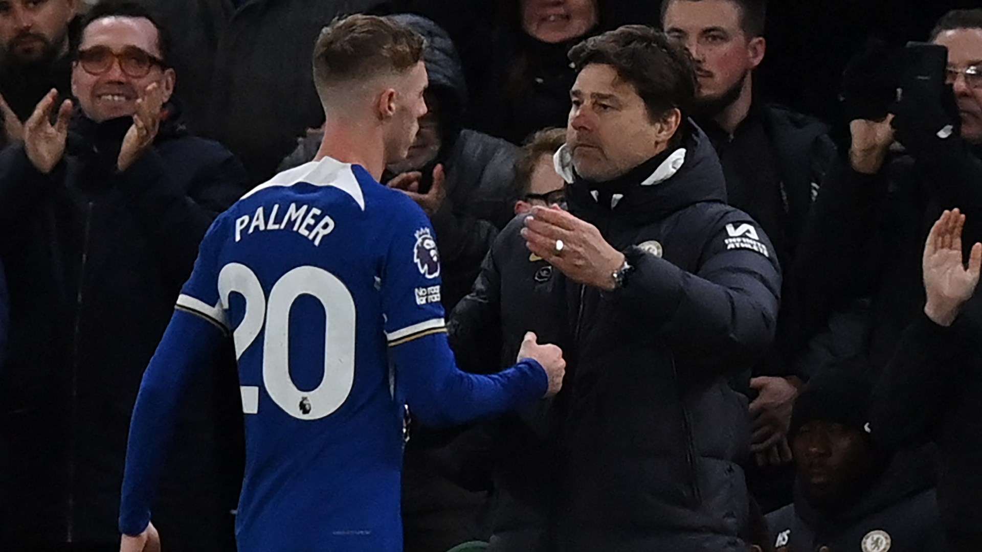 Cole Palmer Mauricio Pochettino 2023-24 Chelsea