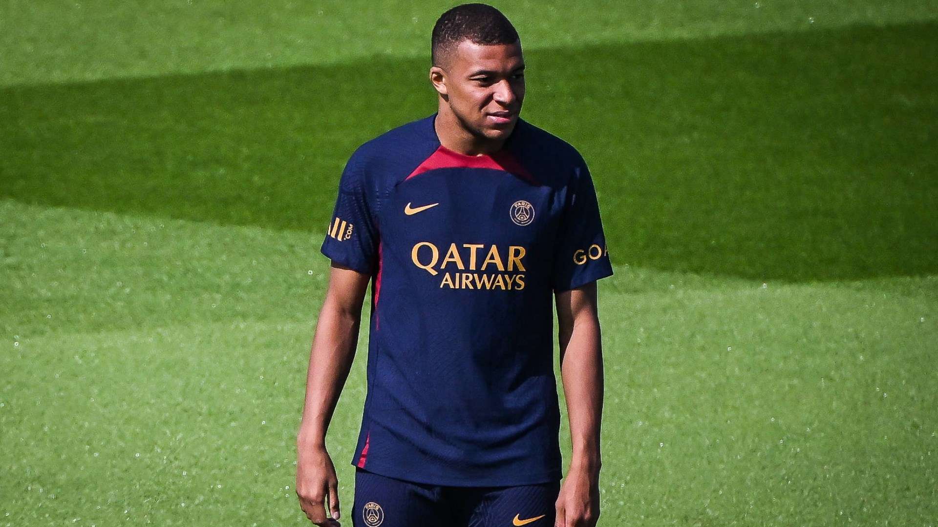 ONLY GERMANY Kylian Mbappe PSG training 2023