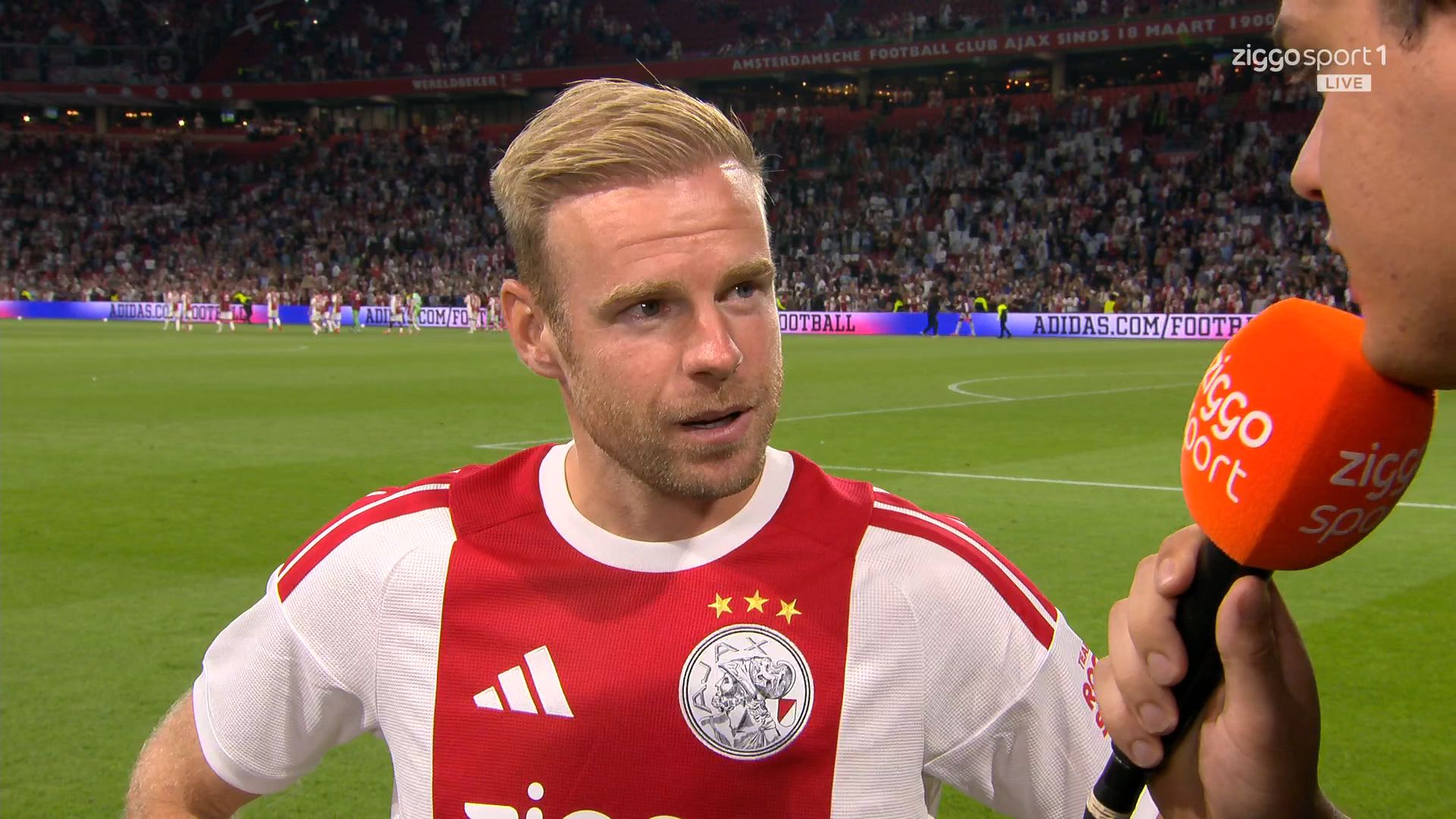 Klaassen ne doute pas une seconde et a un message pour Godts juste après le match de l’Ajax
