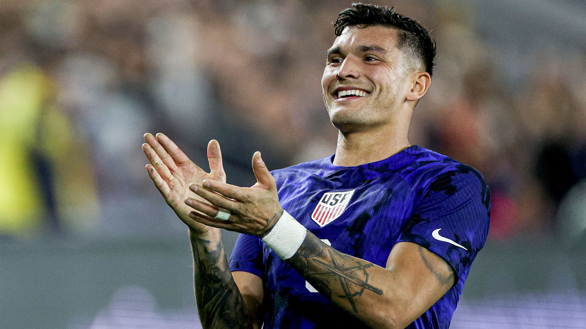 Brandon Vazquez USMNT Serbia friendly 2023