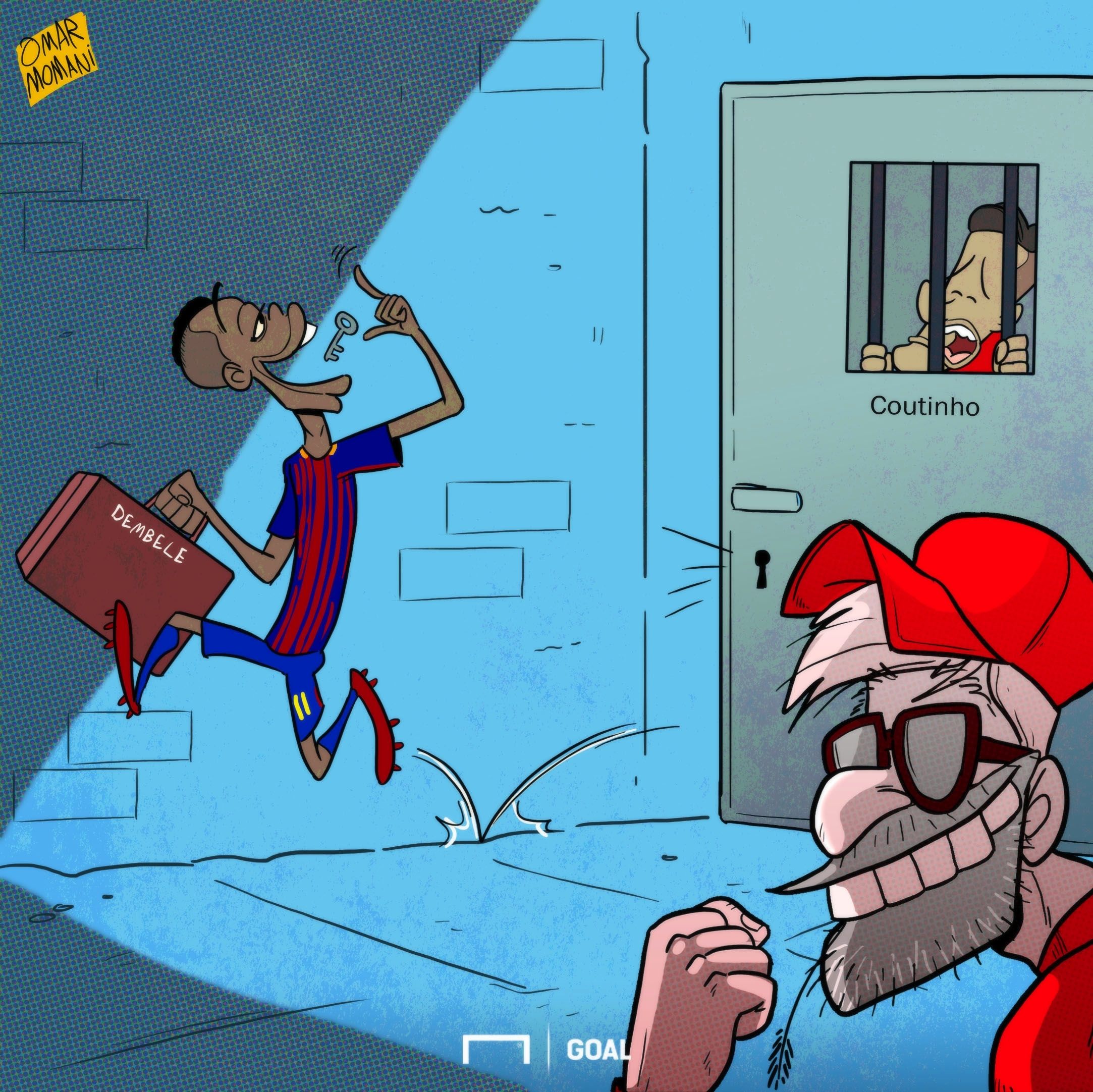 Kartun Goal Internasional: Dembele Ke Barcelona, Klopp Senang