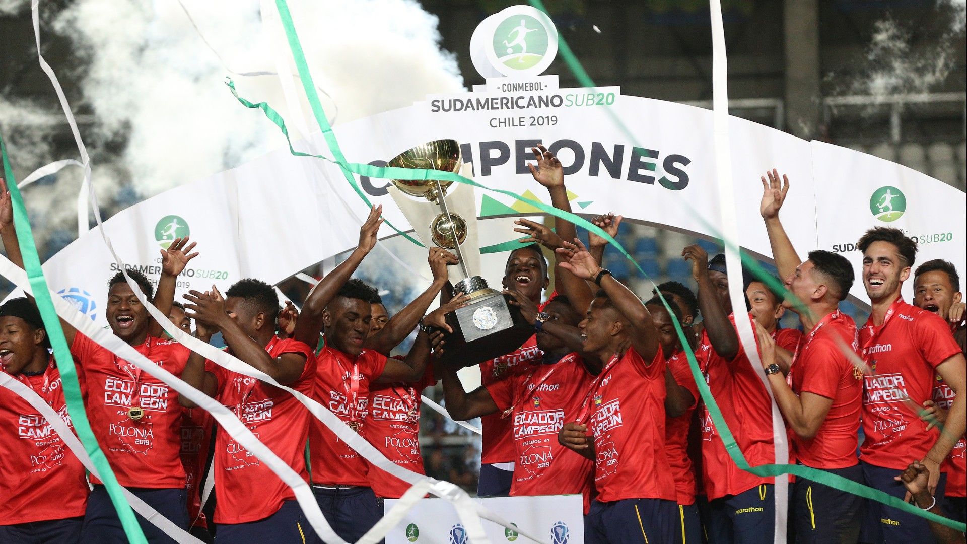 Ecuador under20 champions sudamericano