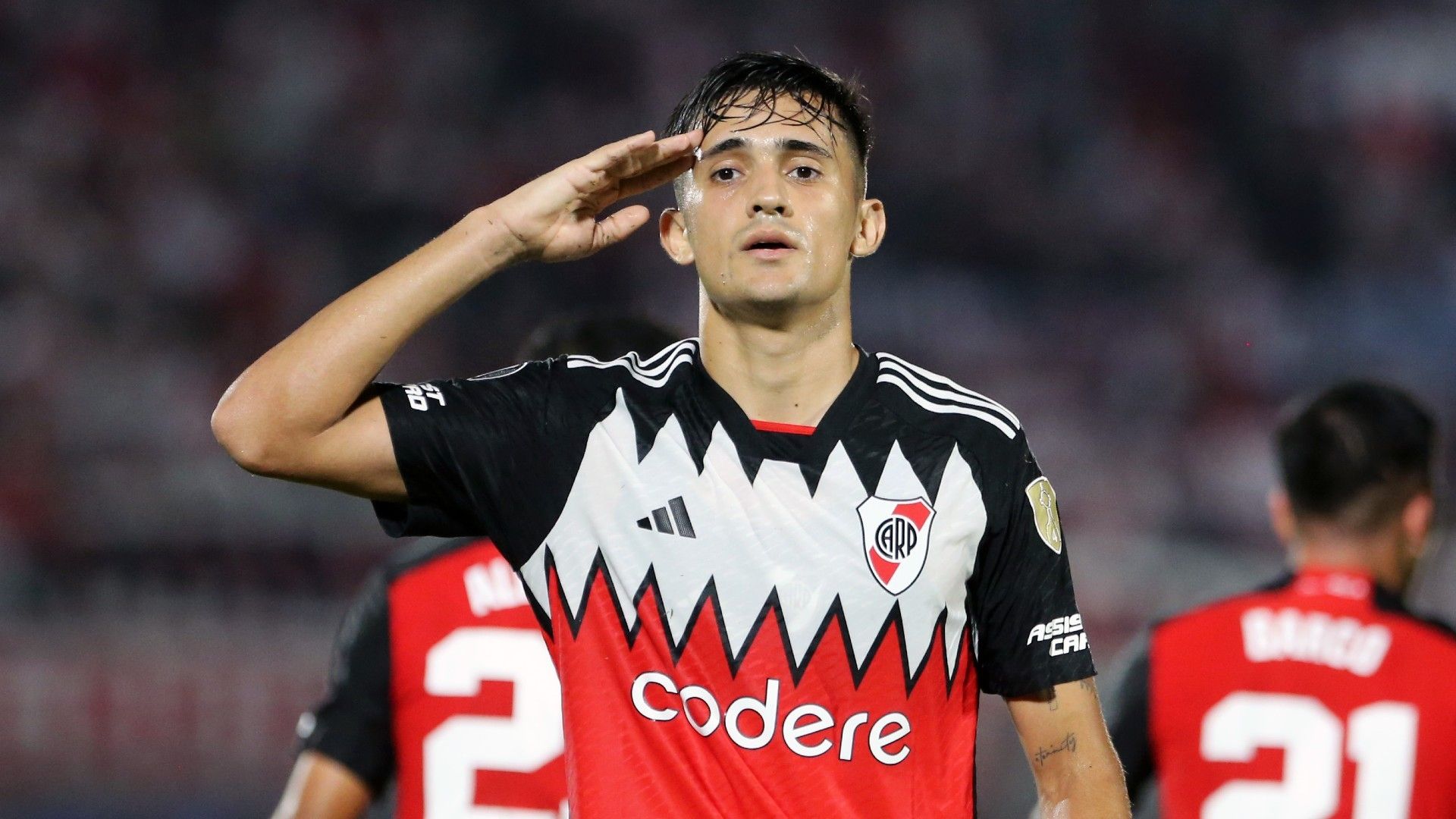 Pablo Solari Libertad River Copa Libertadores 24042024