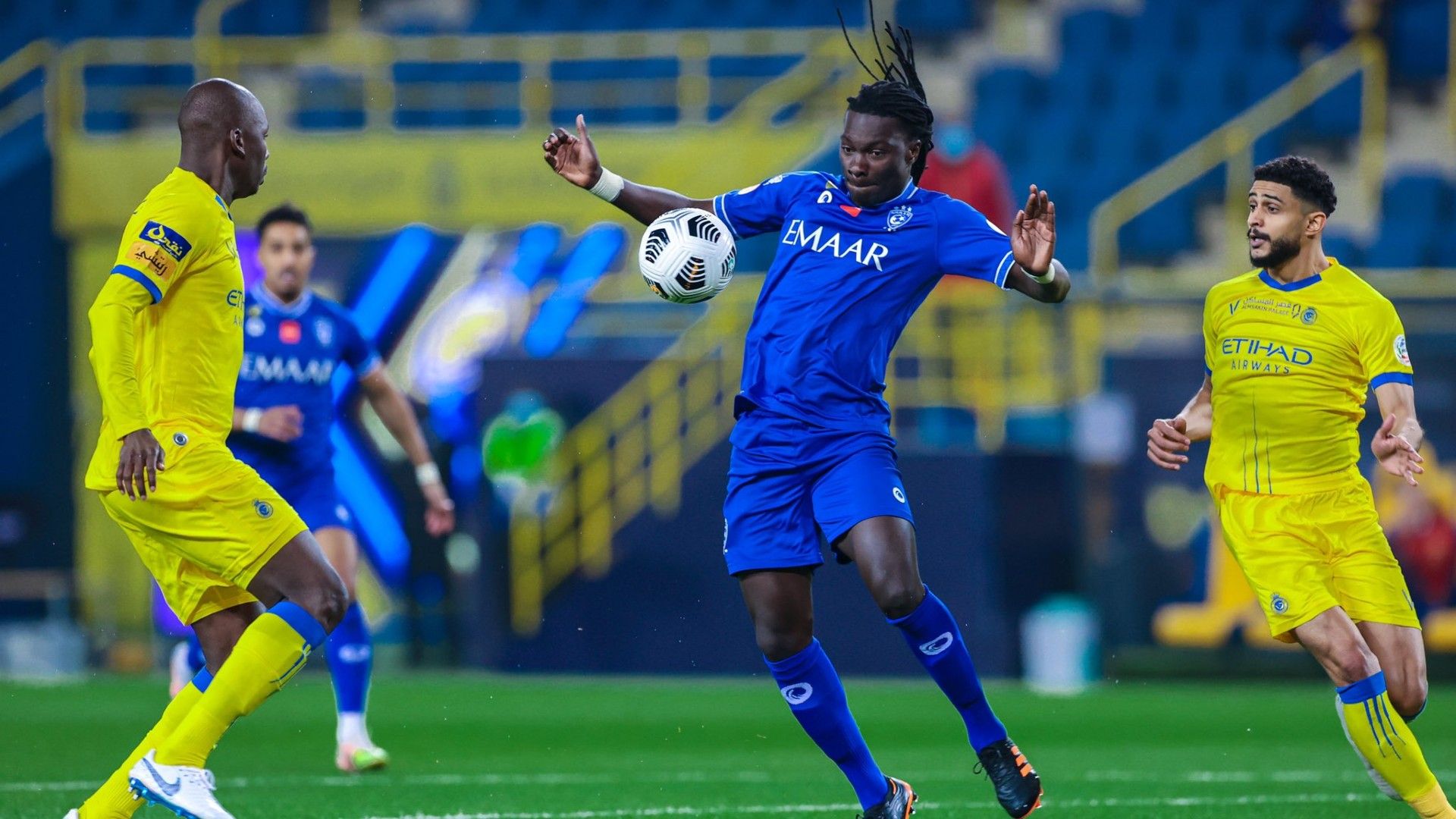 Bafetimbi Gomis - hilal - nassr - spl 23-2-2021