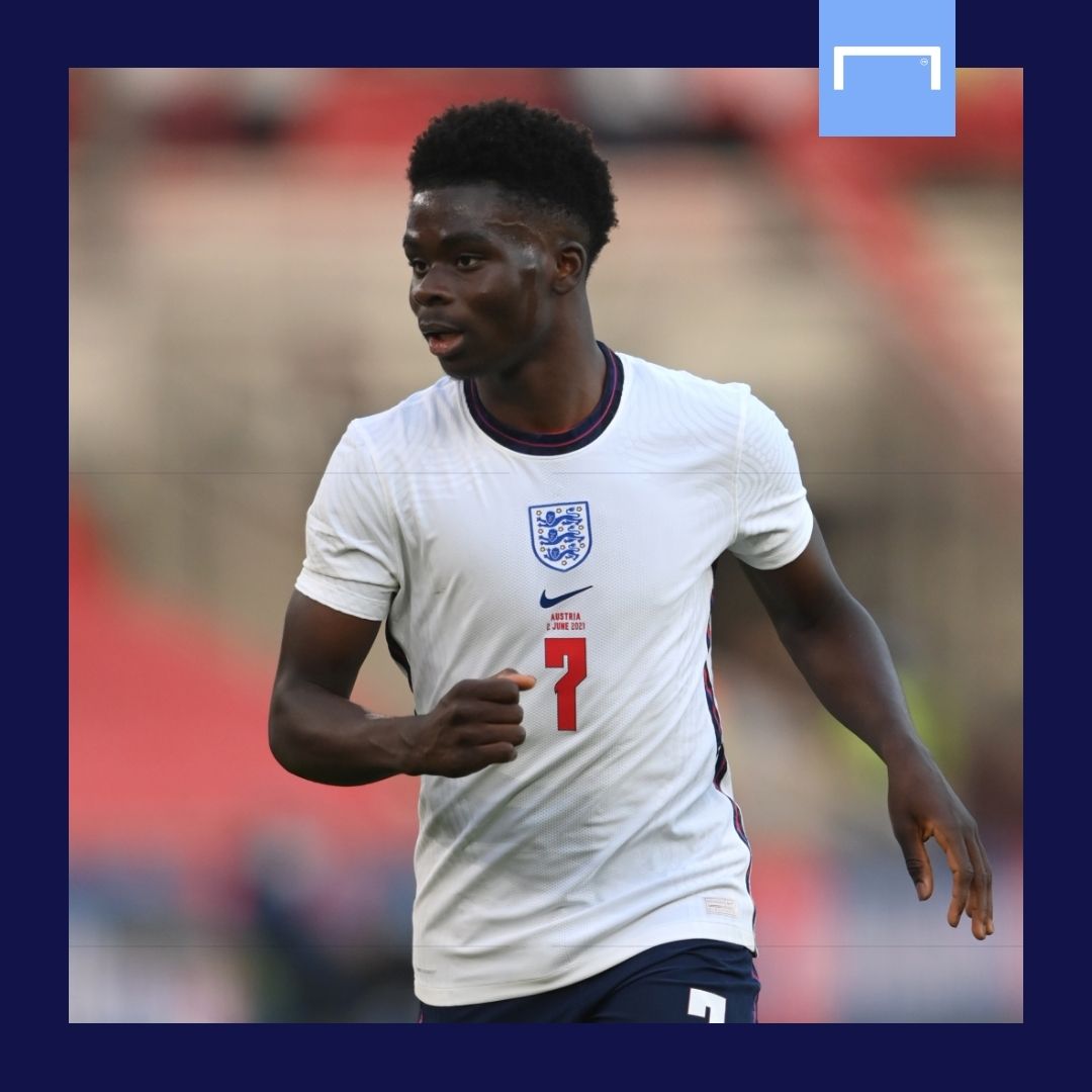 Bukayo Saka England GFX